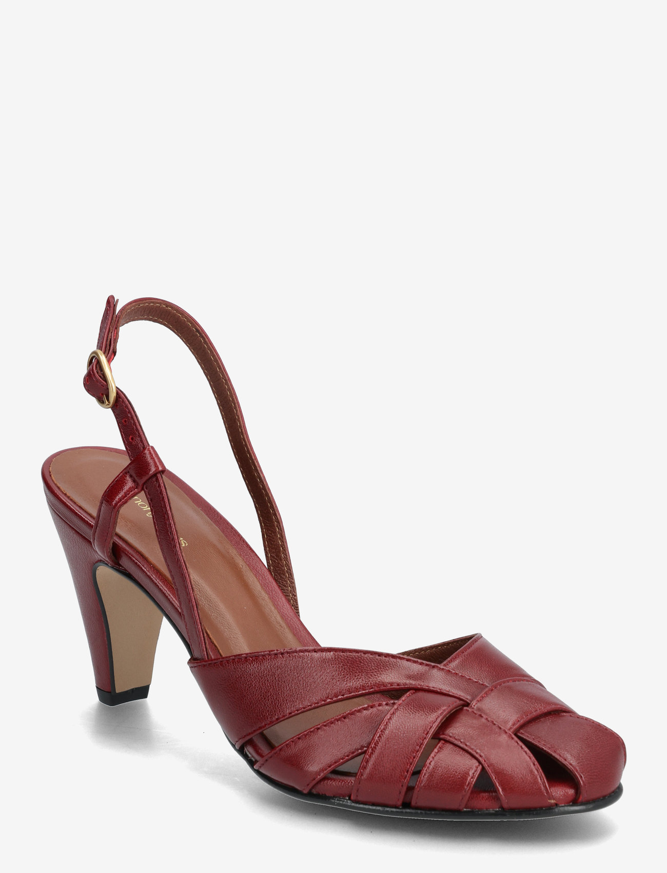 Anonymous Copenhagen - Banie 75 - pumps - shiny lamb pomegranate - 1