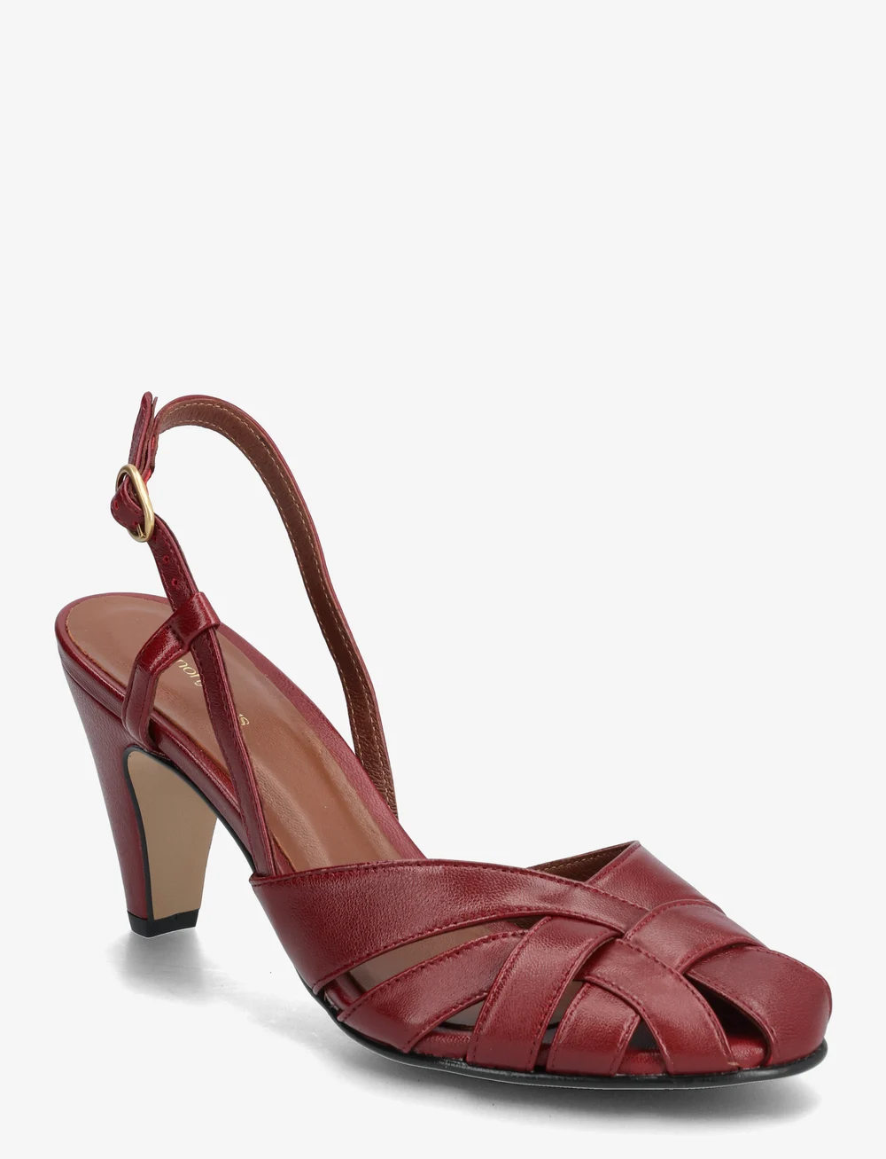 Anonymous Copenhagen - Banie 75 - pumps - shiny lamb pomegranate - 1