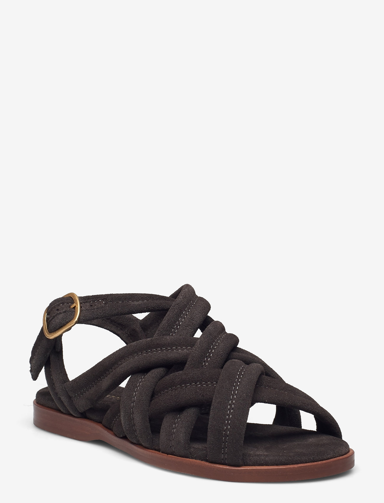 Anonymous Copenhagen - Betty 10 - calf suede shark grey - 0