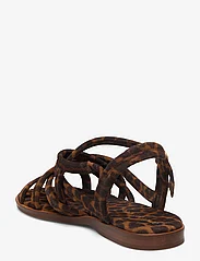 Anonymous Copenhagen - Betty 10 petite - flade sandaler - calf suede print leopard - 2