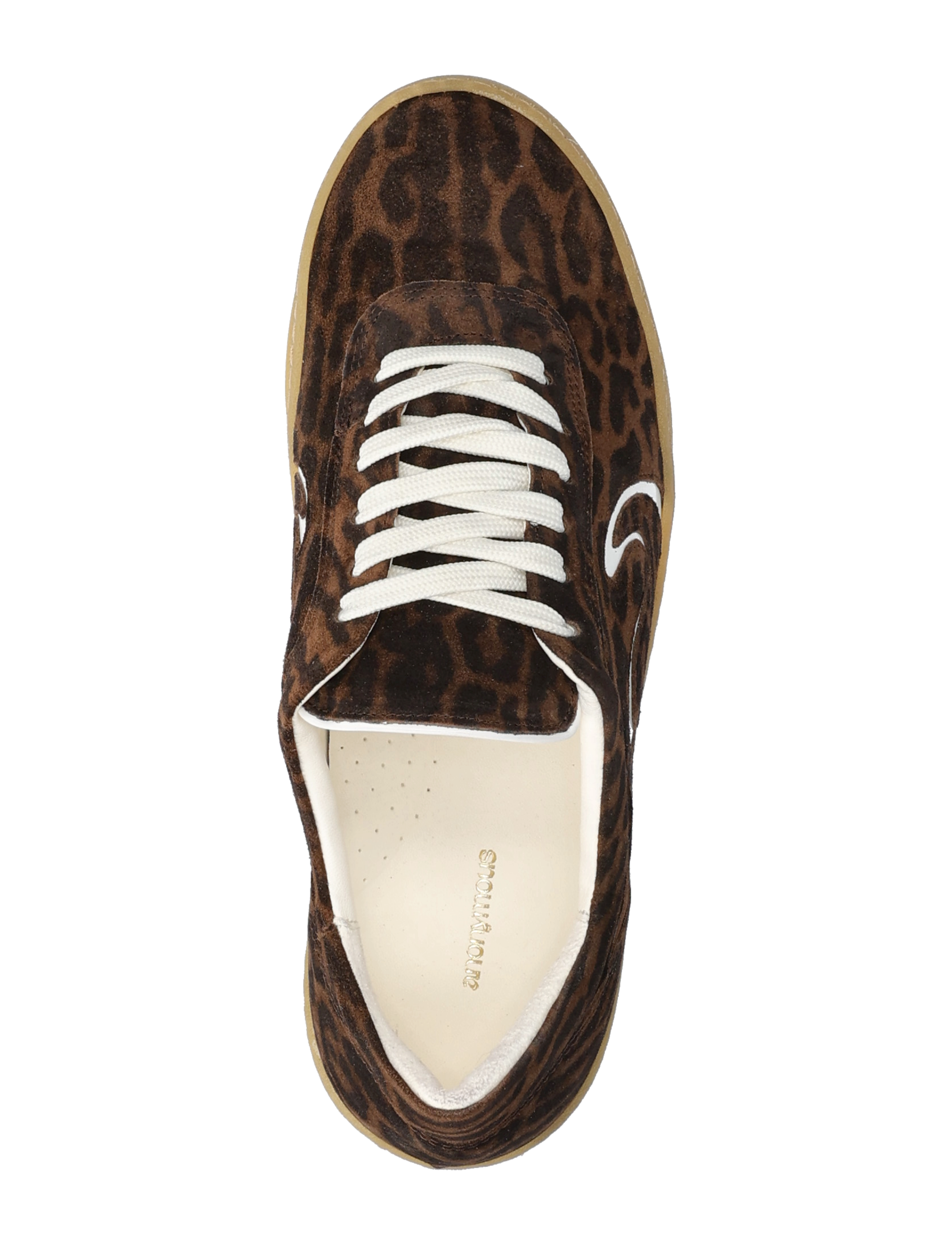Anonymous Copenhagen - Blaire - naisten - calf suede print & polished soft calf jaguar & white sand - 3