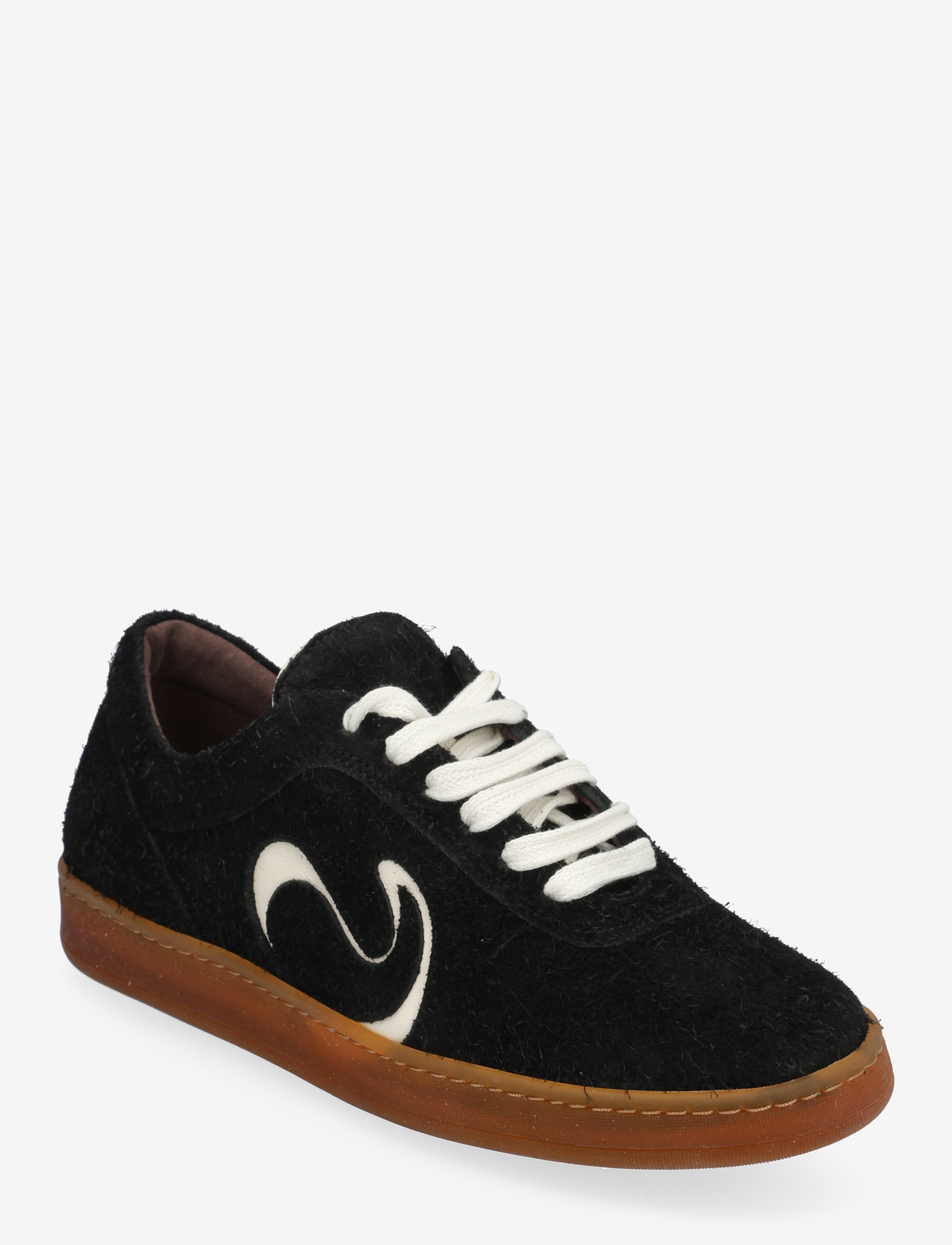 Anonymous Copenhagen - Blaire - lage sneakers - plushed calf suede black - 0