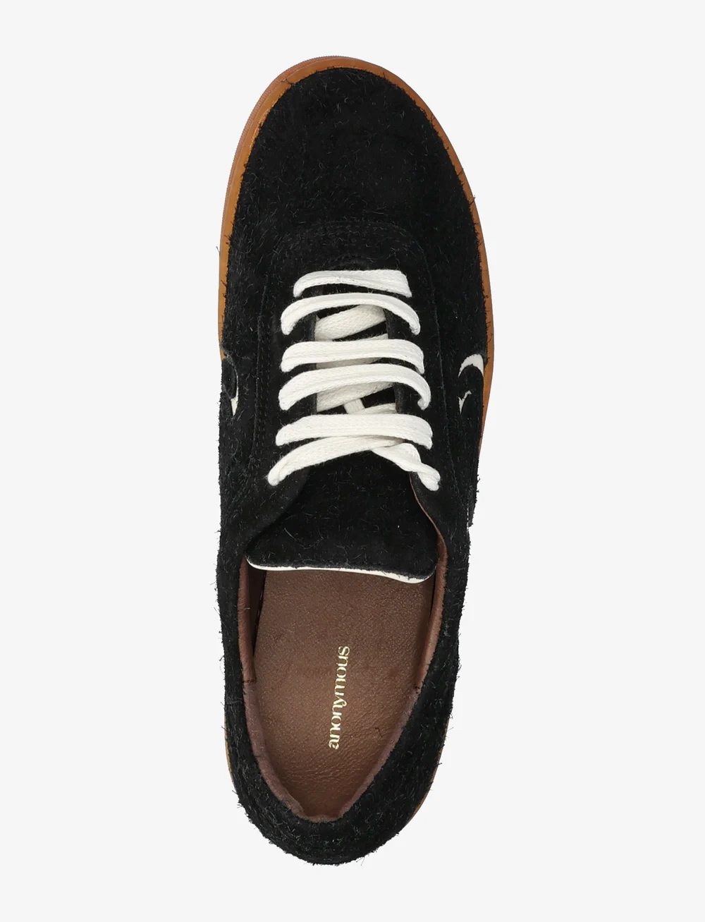 Anonymous Copenhagen - Blaire - niedrige sneakers - plushed calf suede black - 3