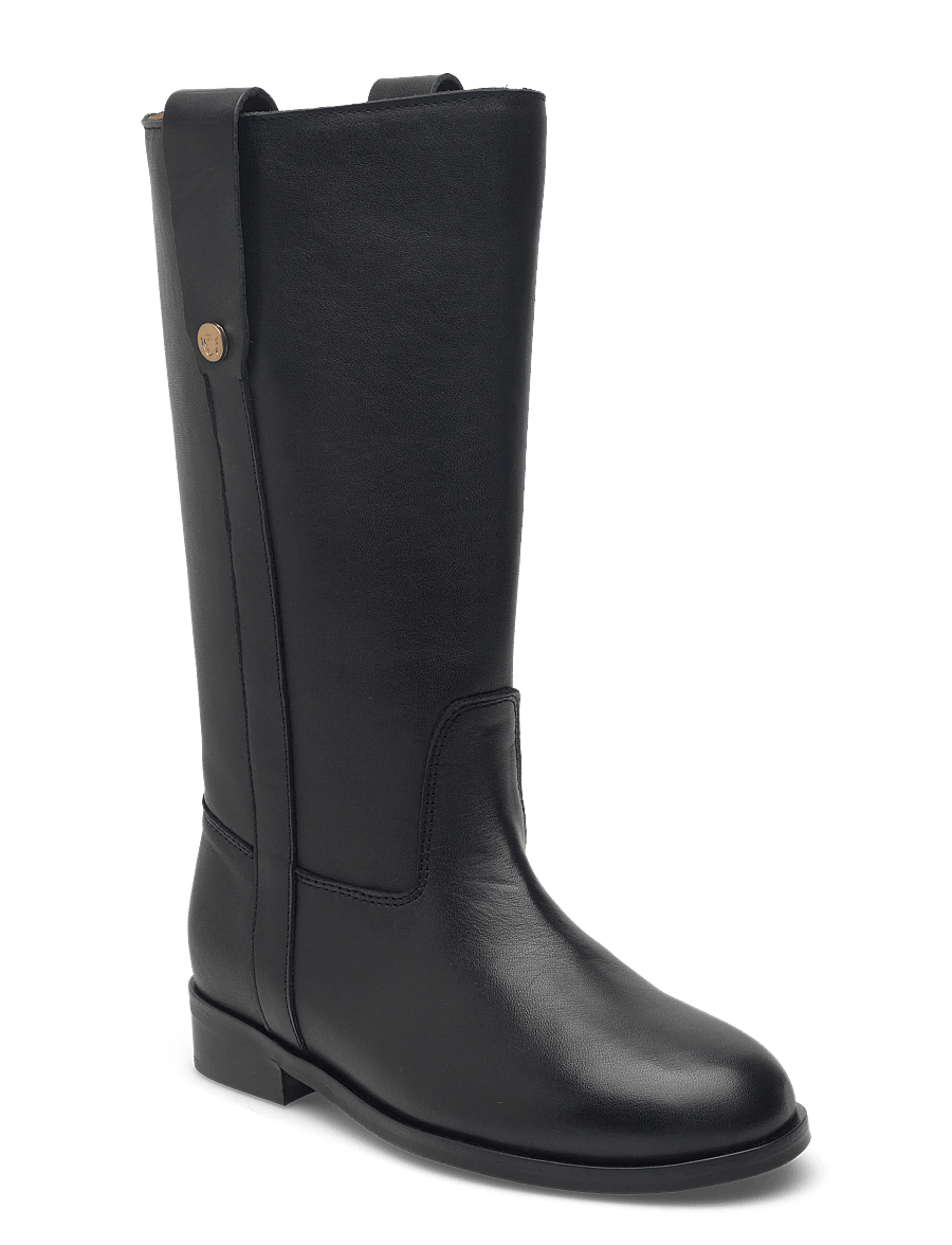 Anonymous Copenhagen - Brinesh - knähöga stövlar - soft calf black - 0