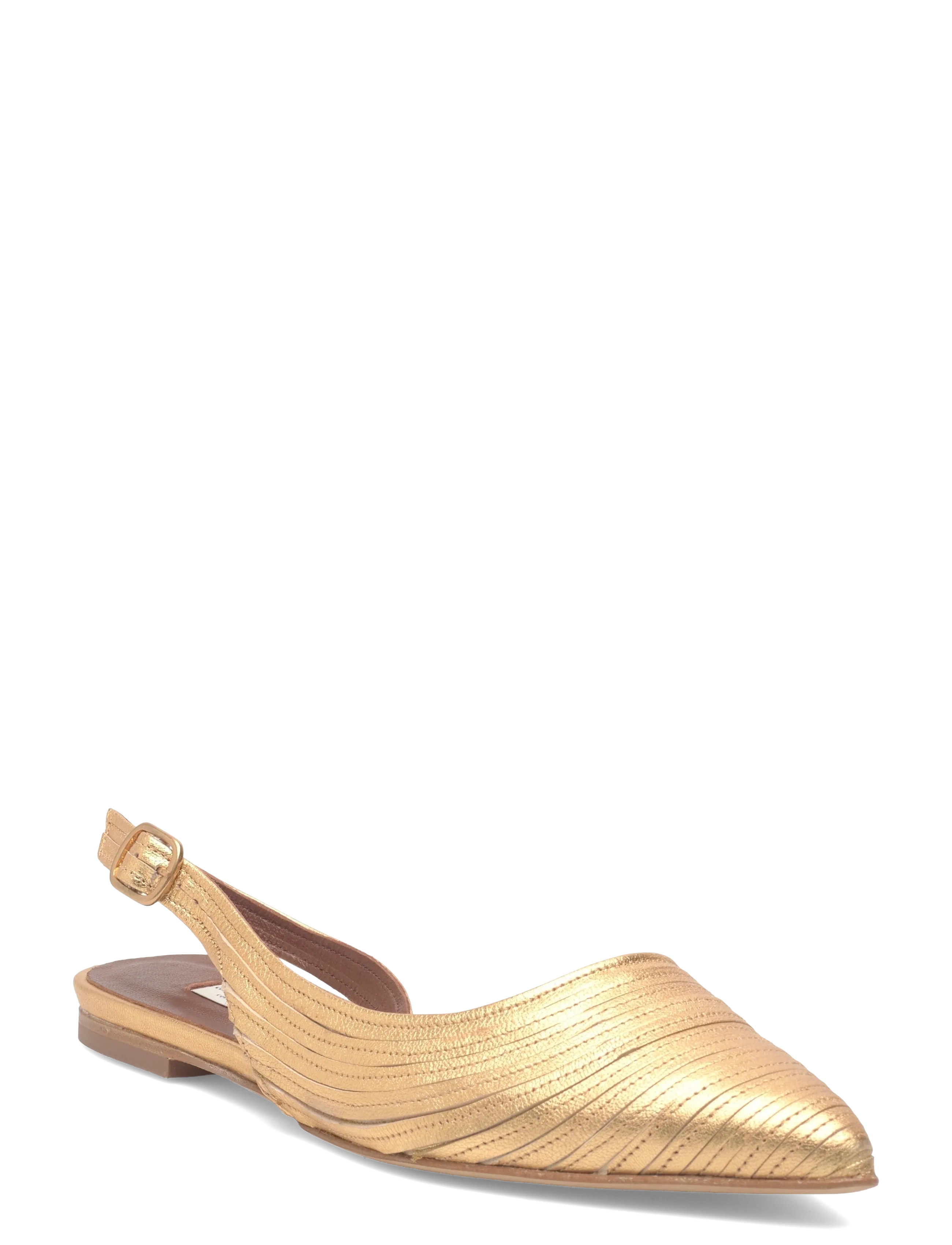 Anonymous Copenhagen Carla 10, Kvinder, Slingback Sko, Guld, Str: 40