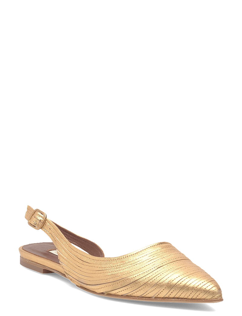 Anonymous Copenhagen - Carla 10 - platta slingbacks - metallic goat gold - 0