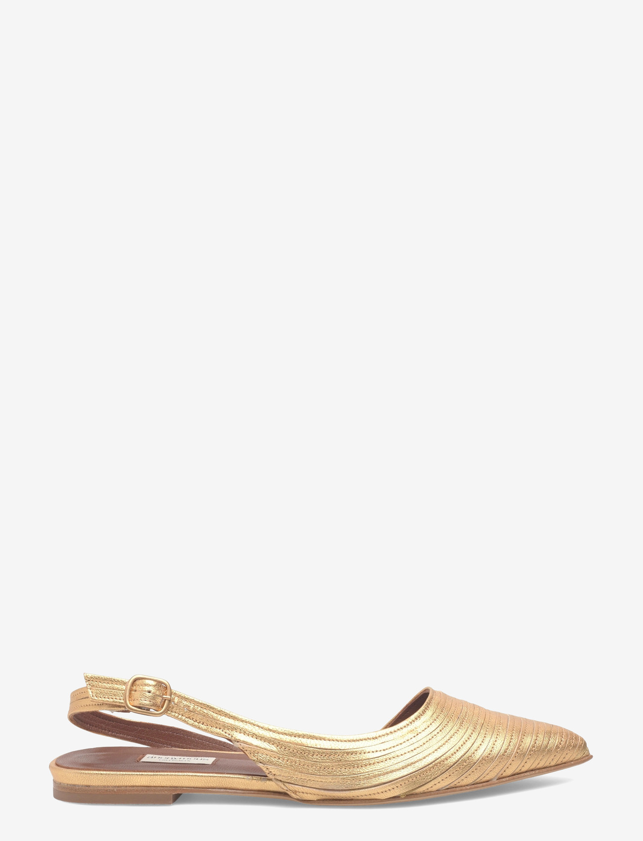 Anonymous Copenhagen - Carla 10 - platta slingbacks - metallic goat gold - 1