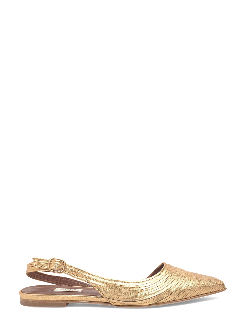Anonymous Copenhagen - Carla 10 - platta slingbacks - metallic goat gold - 1
