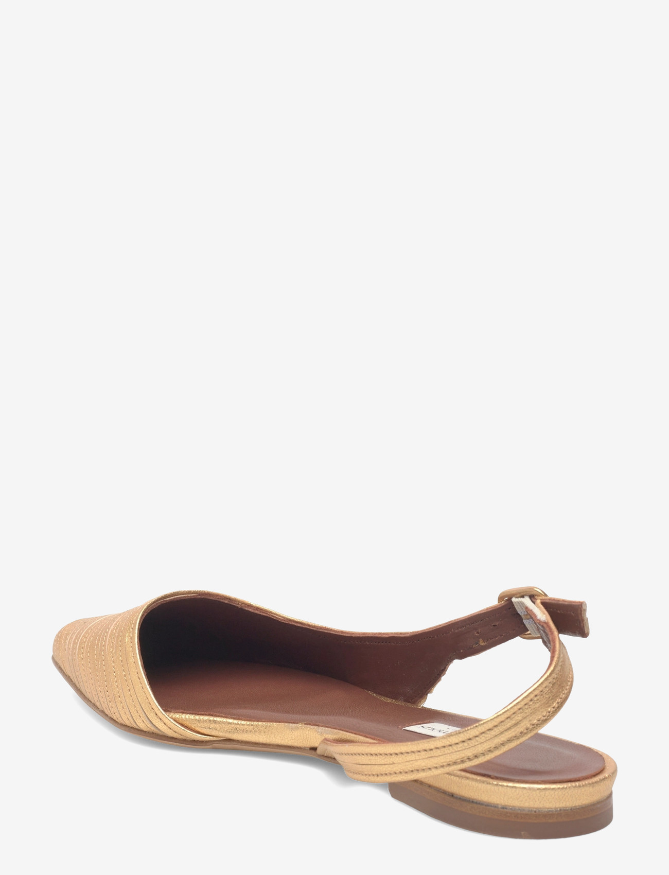 Anonymous Copenhagen - Carla 10 - platta slingbacks - metallic goat gold - 2