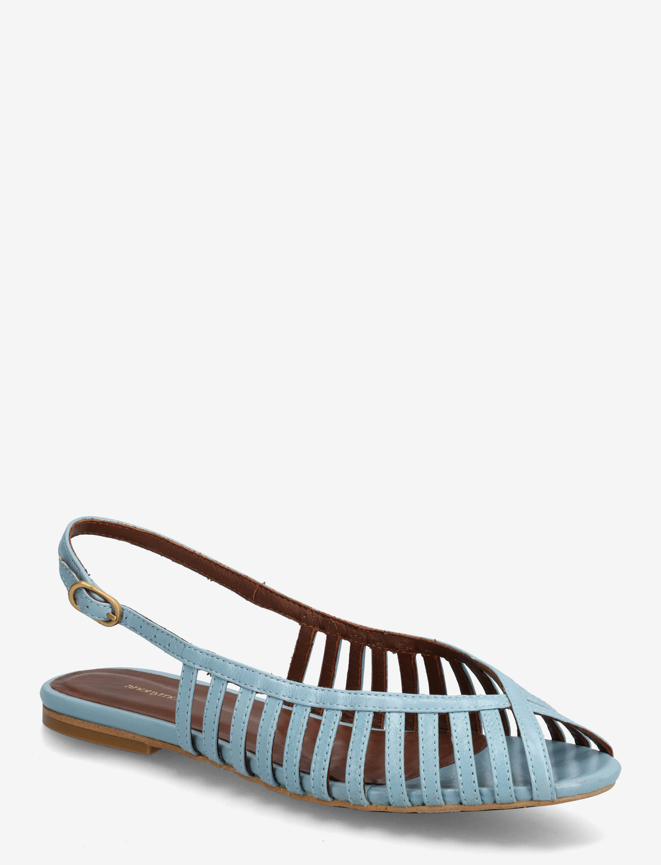 Anonymous Copenhagen - Carminho 10 - flade sandaler - crinkled polished goat porcelain blue - 0