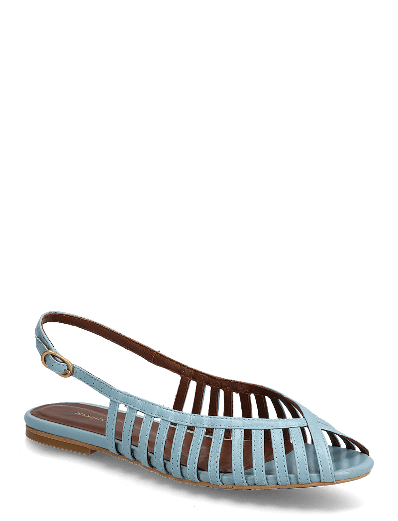 Anonymous Copenhagen - Carminho 10 - flade sandaler - crinkled polished goat porcelain blue - 0