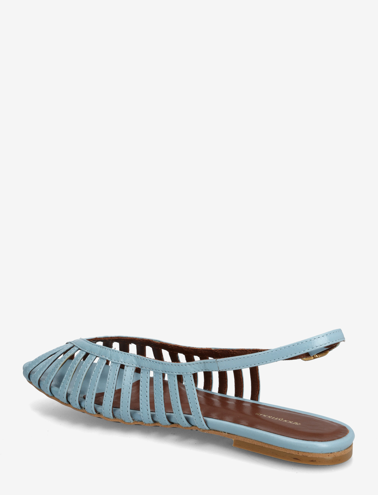 Anonymous Copenhagen - Carminho 10 - flade sandaler - crinkled polished goat porcelain blue - 2