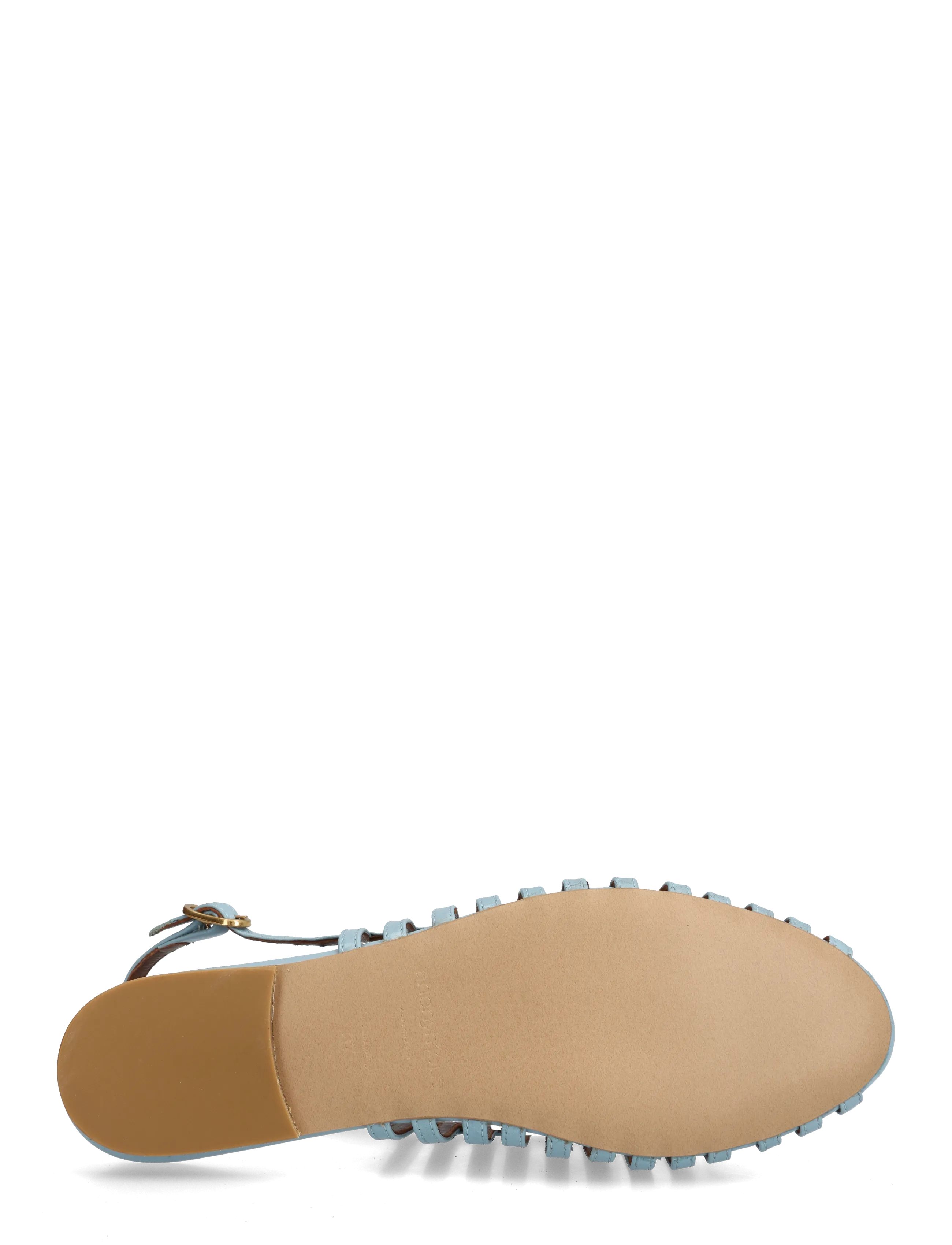 Anonymous Copenhagen - Carminho 10 - platta sandaler - crinkled polished goat porcelain blue - 4