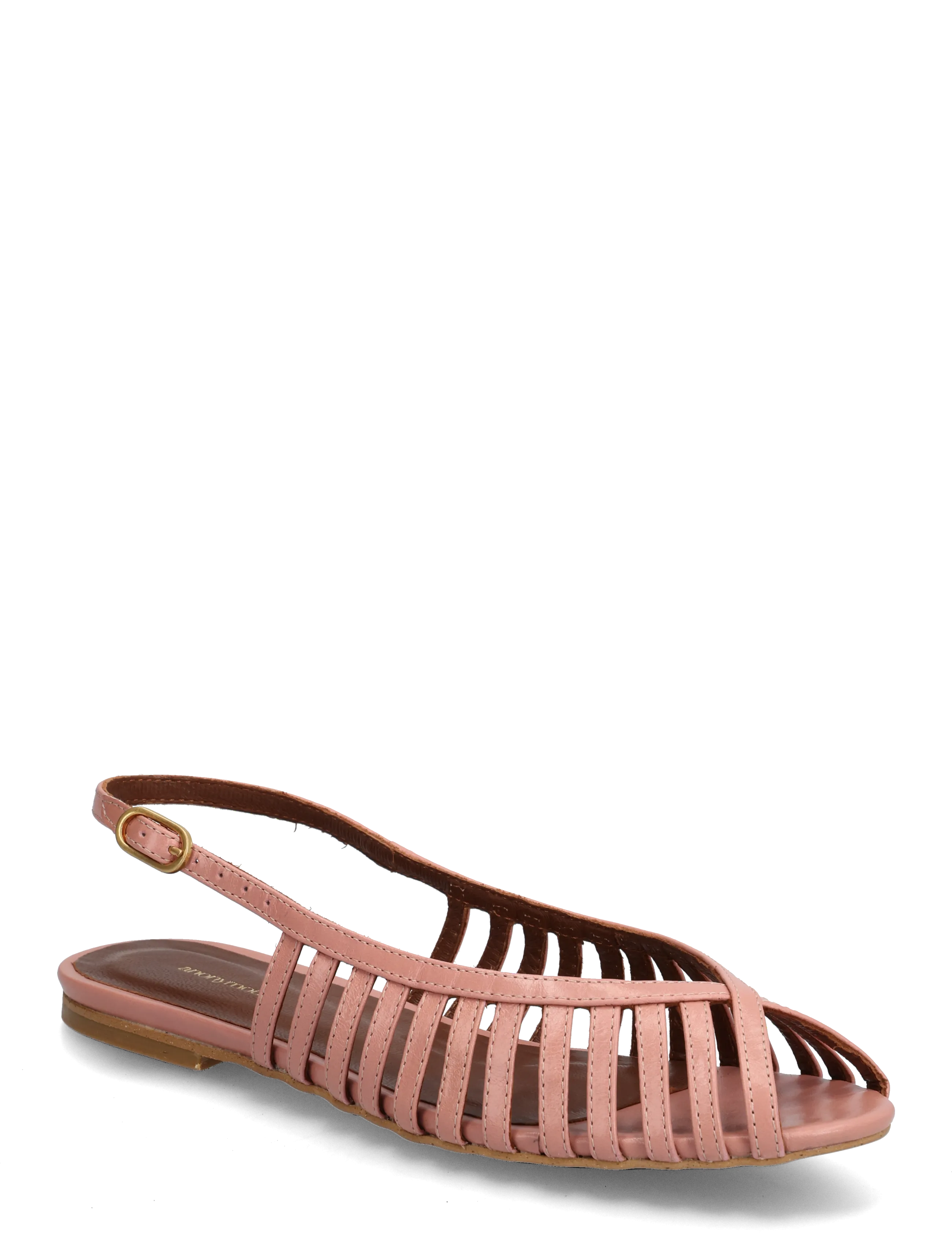 Anonymous Copenhagen Carminho 10, Kvinder, Vævet Slingback Flad Sko, Pink, Str: 42