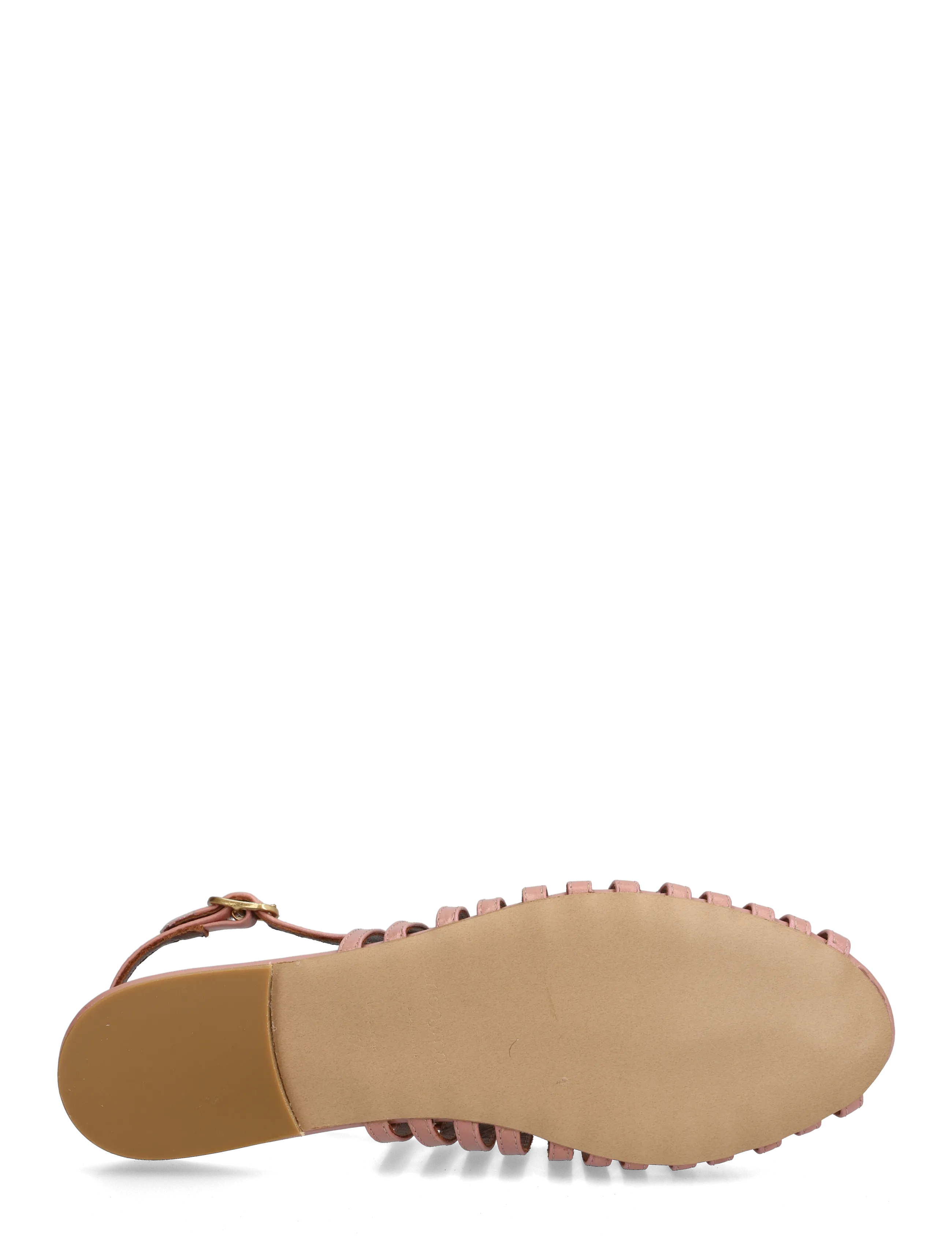 Anonymous Copenhagen - Carminho 10 - flat sandals - crinkled polished goat misty coral - 4