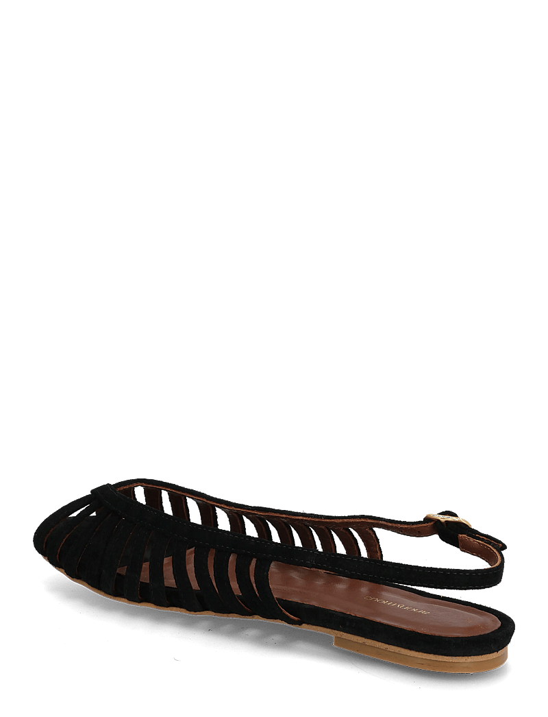 Anonymous Copenhagen - Carminho 10 - flade sandaler - calf suede black - 2