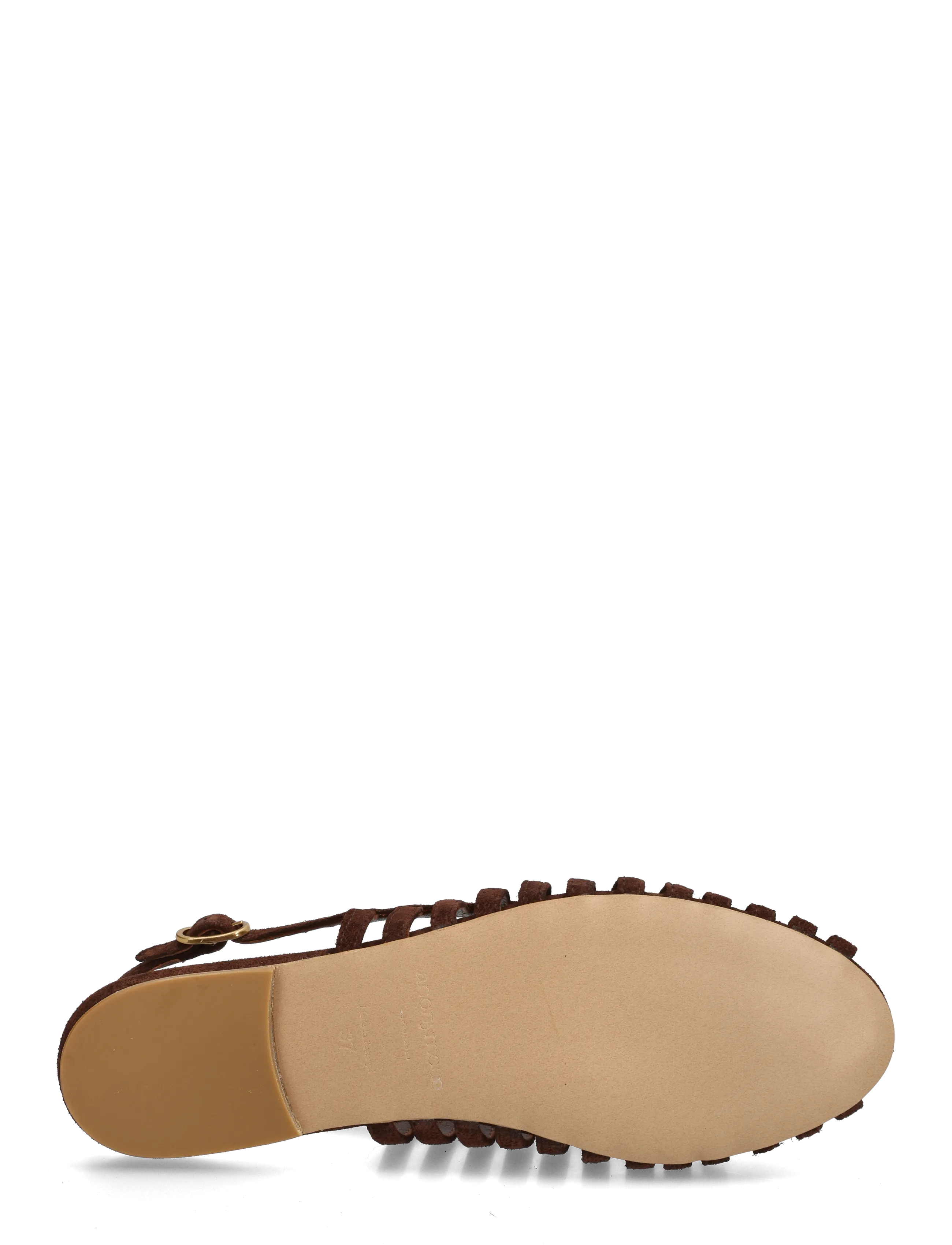 Anonymous Copenhagen - Carminho 10 - kontsata sandaalid - calf suede chocolate - 4