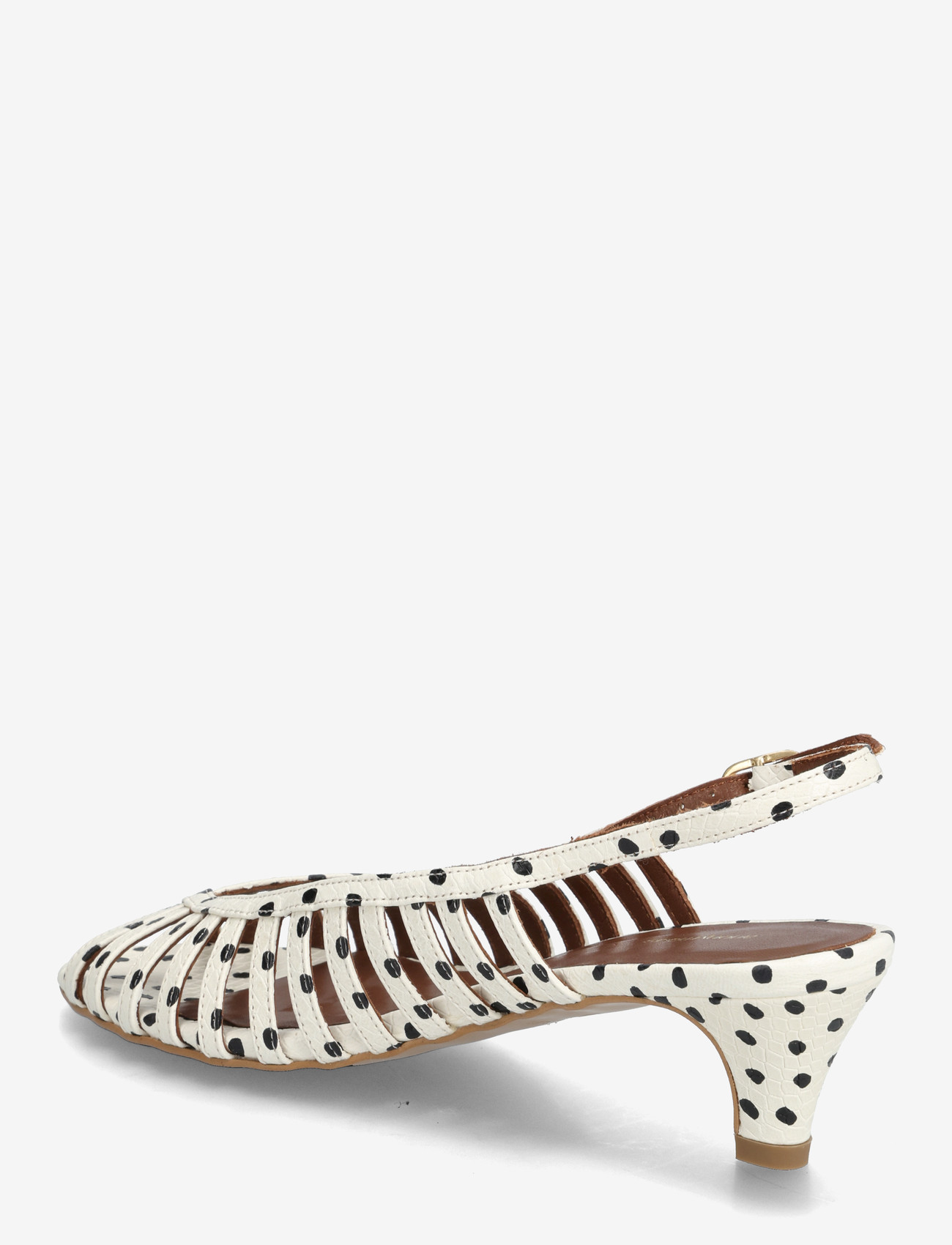 Anonymous Copenhagen - Carminho 40 stiletto - konfirmation - spotted snake calf white sand - 2