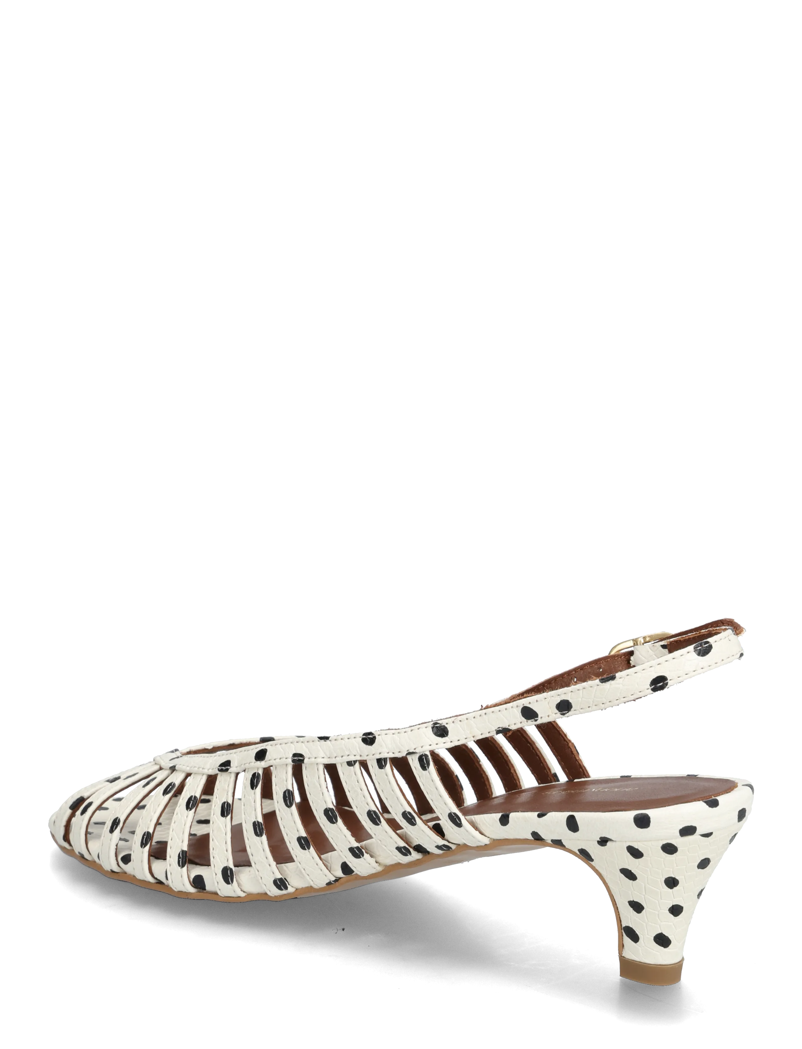 Anonymous Copenhagen - Carminho 40 stiletto - confirmation - spotted snake calf white sand - 2