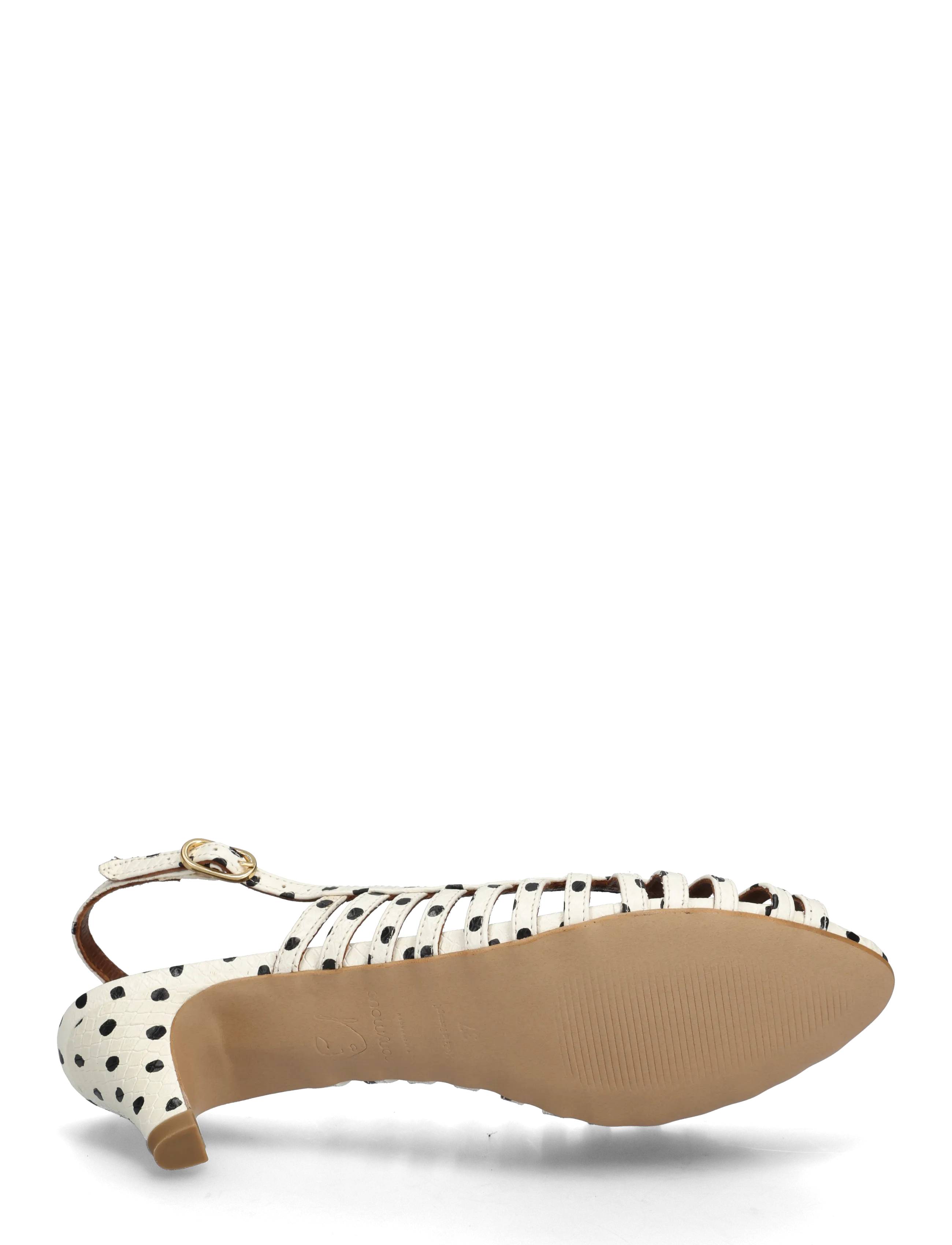 Anonymous Copenhagen - Carminho 40 stiletto - confirmation - spotted snake calf white sand - 4