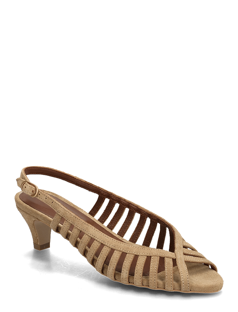 Anonymous Copenhagen - Carminho 40 stiletto - konfirmation - calf suede scirocco - 0