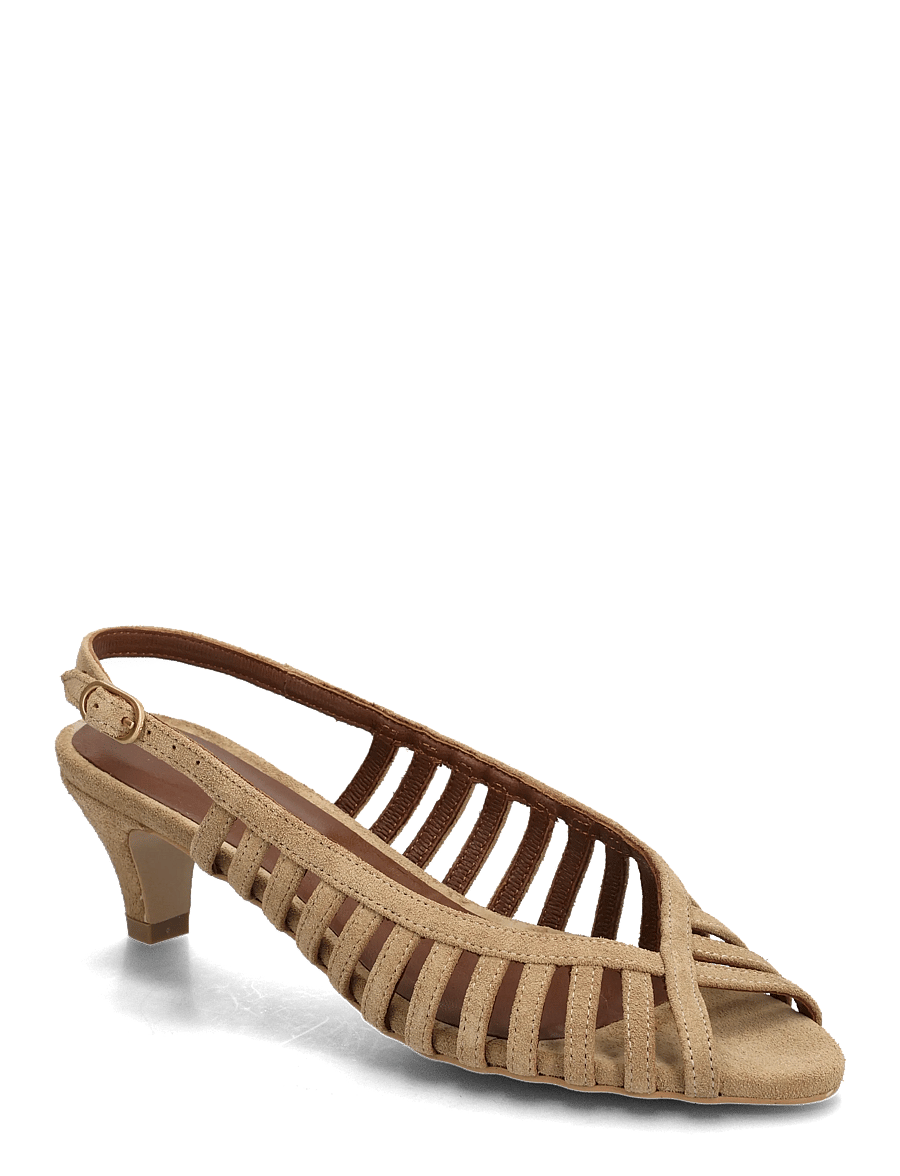 Anonymous Copenhagen - Carminho 40 stiletto - konfirmation - calf suede scirocco - 0