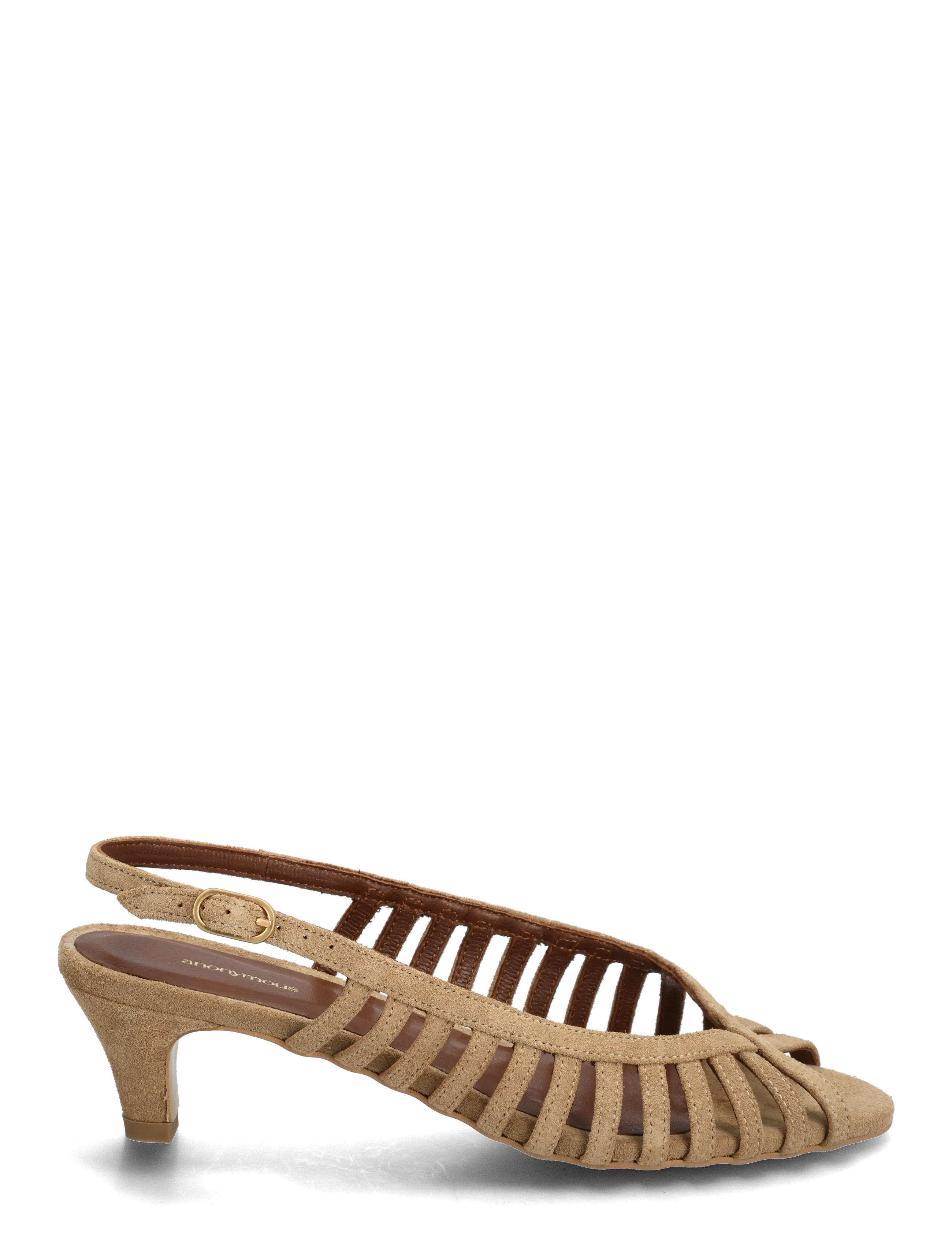 Anonymous Copenhagen - Carminho 40 stiletto - konfirmation - calf suede scirocco - 1