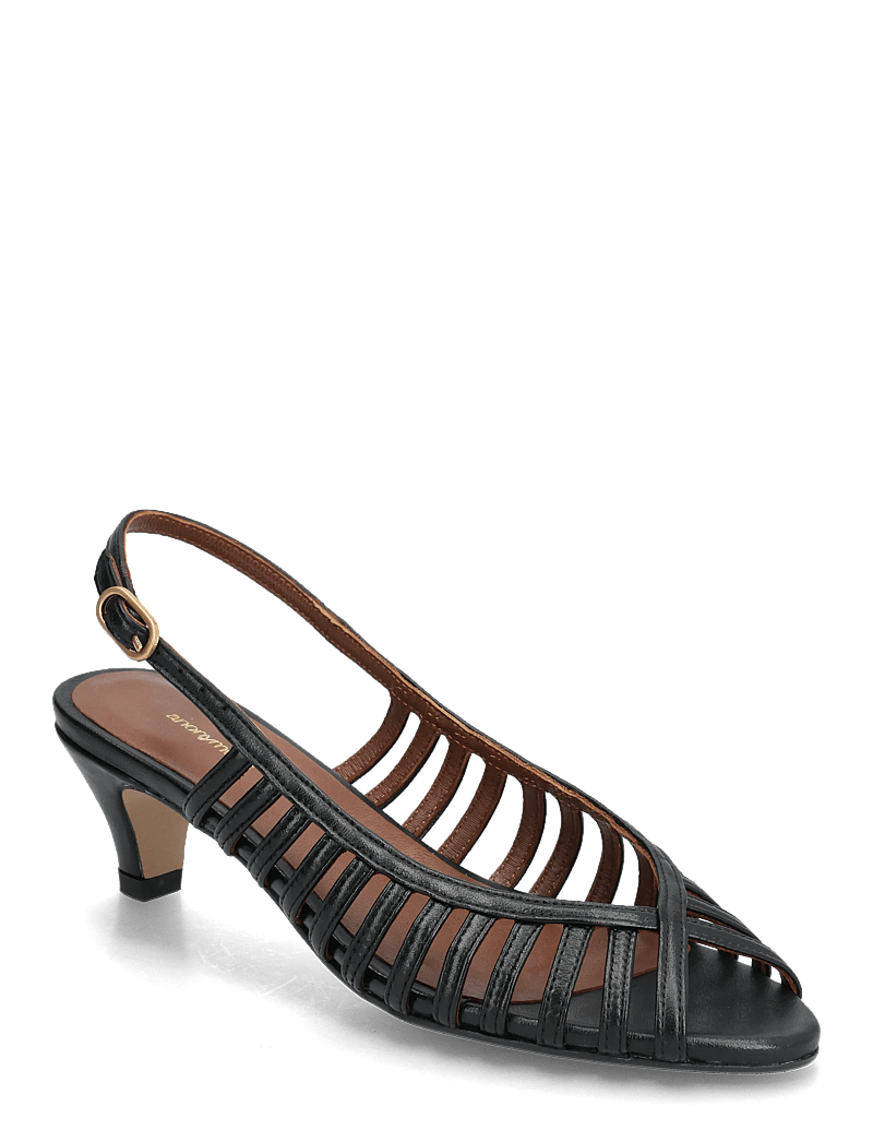 Anonymous Copenhagen - Carminho 40 stiletto - konfirmation - shiny lamb black - 0