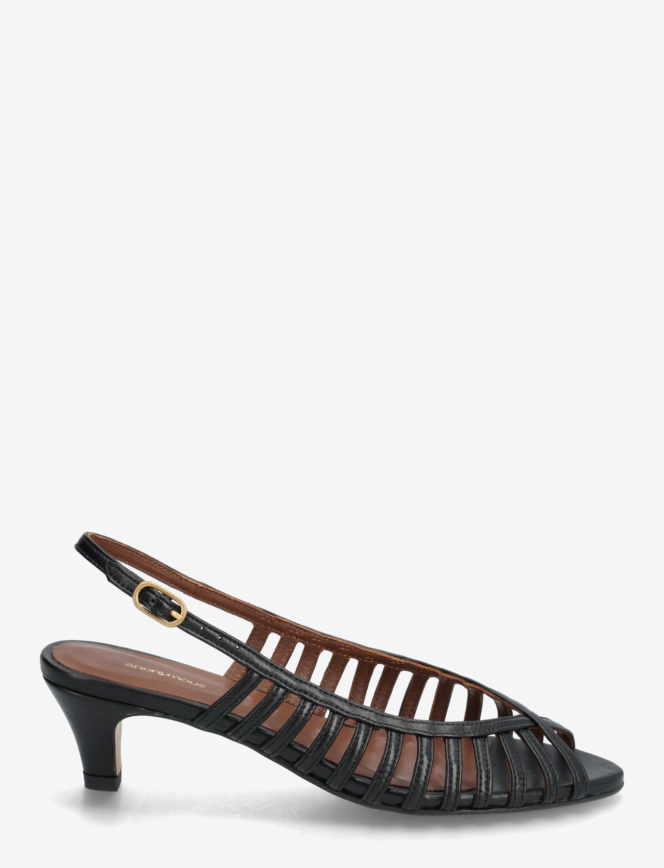 Anonymous Copenhagen - Carminho 40 stiletto - konfirmation - shiny lamb black - 1