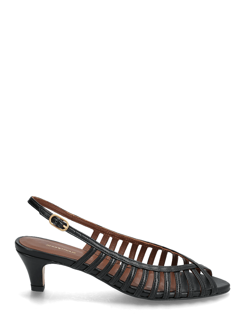 Anonymous Copenhagen - Carminho 40 stiletto - konfirmation - shiny lamb black - 1