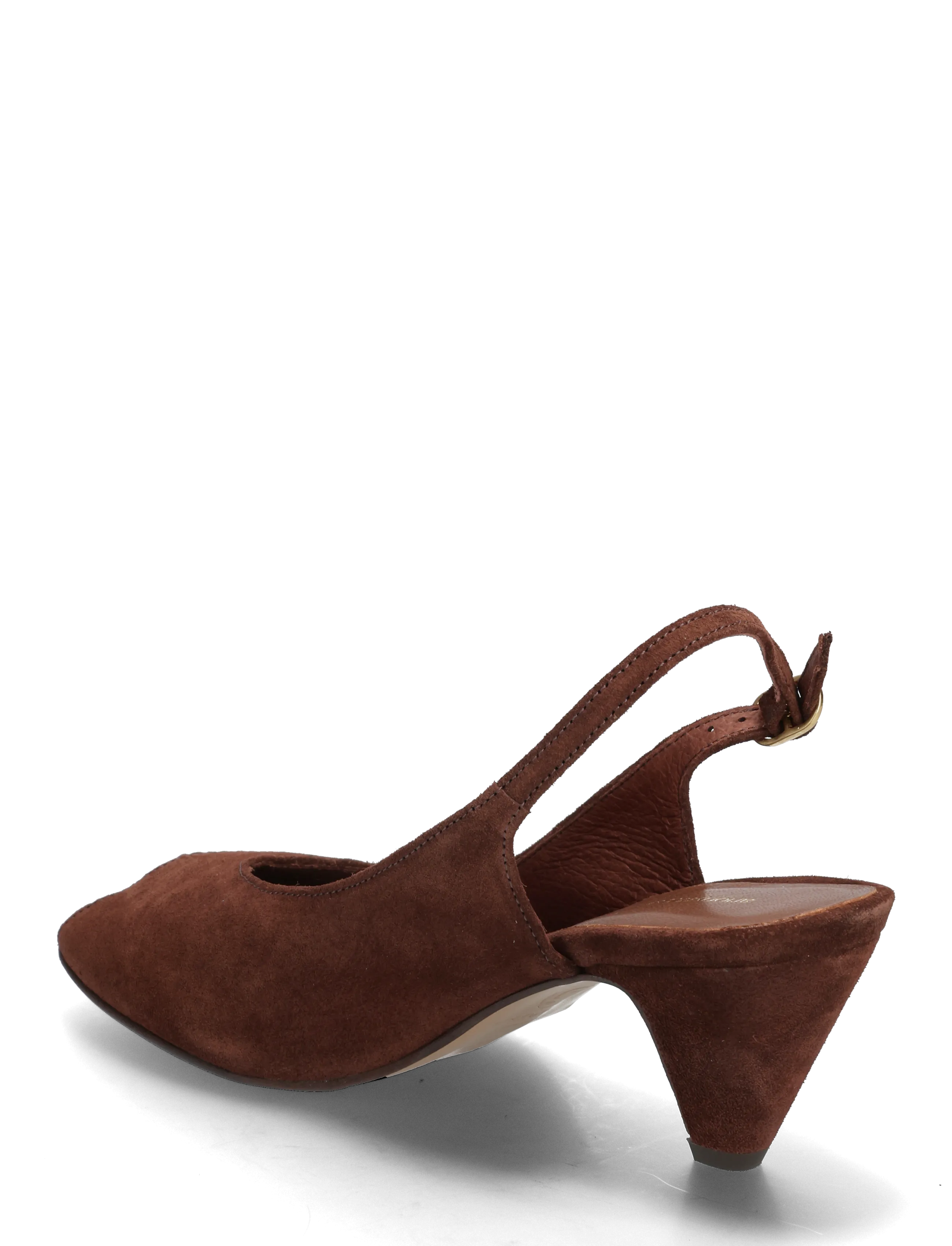 Anonymous Copenhagen - Cassandra 50 stiletto - slingbacks mit absatz - calf suede chocolate - 2