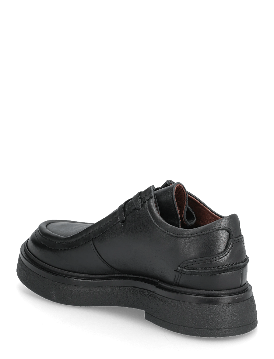 Anonymous Copenhagen - Chez flat platform - fashion trends - soft calf & sole black & black - 2