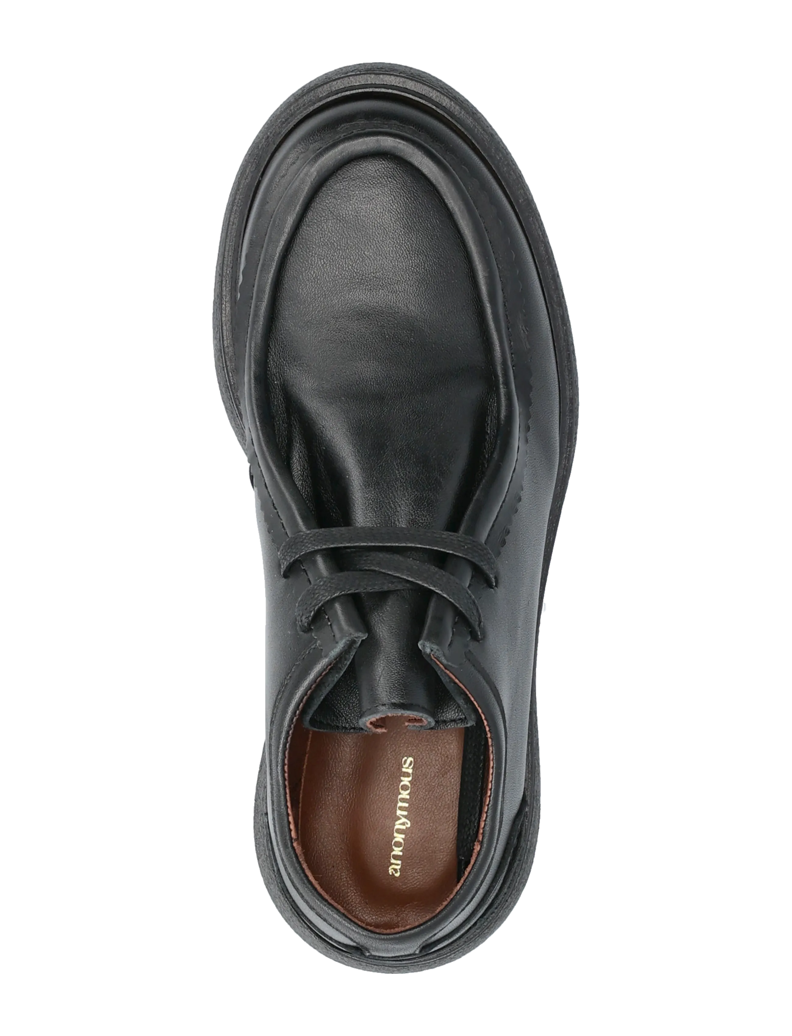 Anonymous Copenhagen - Chez flat platform - paeltega jalanõud - soft calf & sole black & black - 3