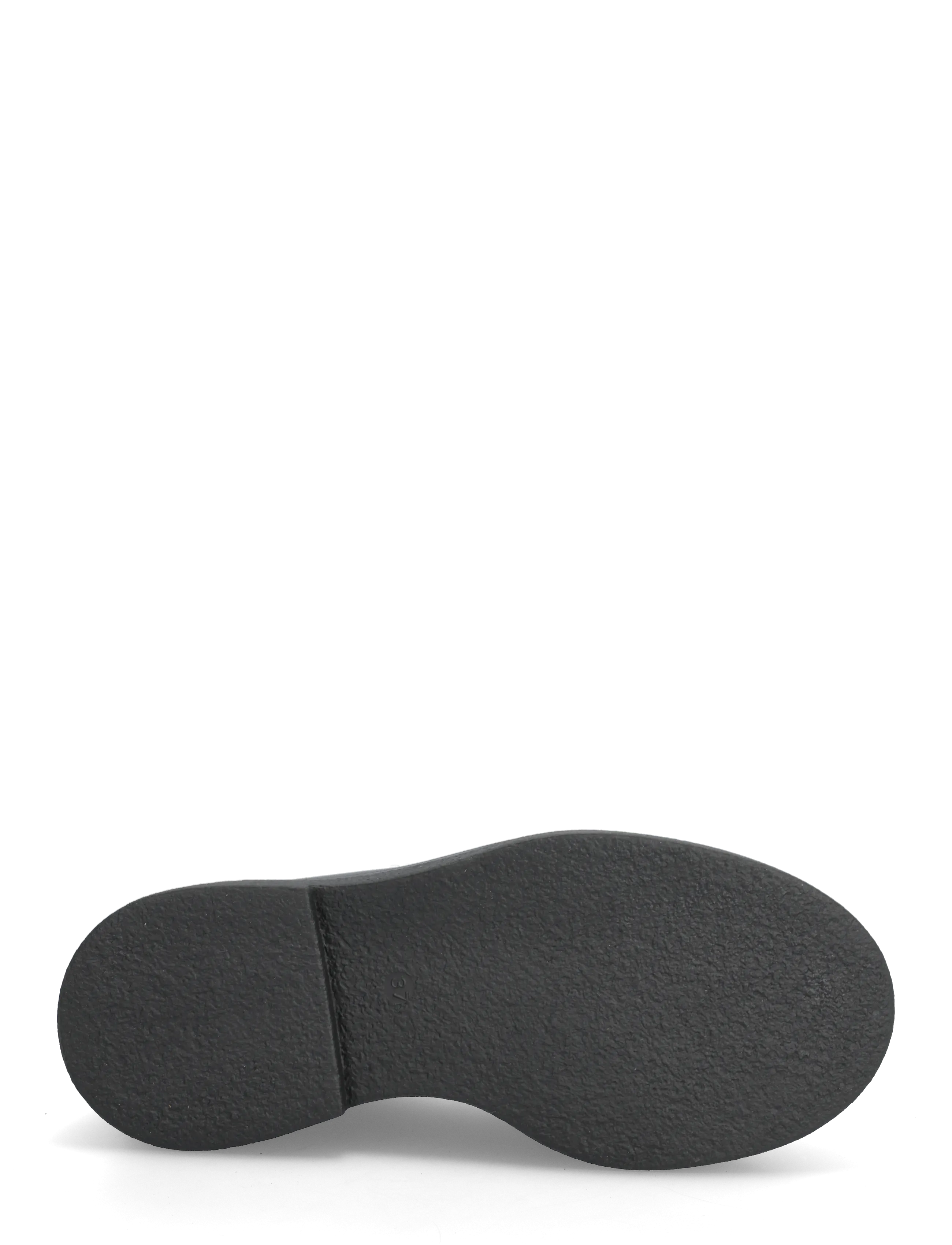 Anonymous Copenhagen - Chez flat platform - paeltega jalanõud - soft calf & sole black & black - 4
