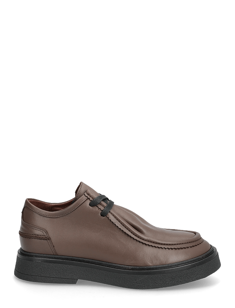 Anonymous Copenhagen - Chez flat platform - moetrendid - soft calf & sole dark taupe & black - 1