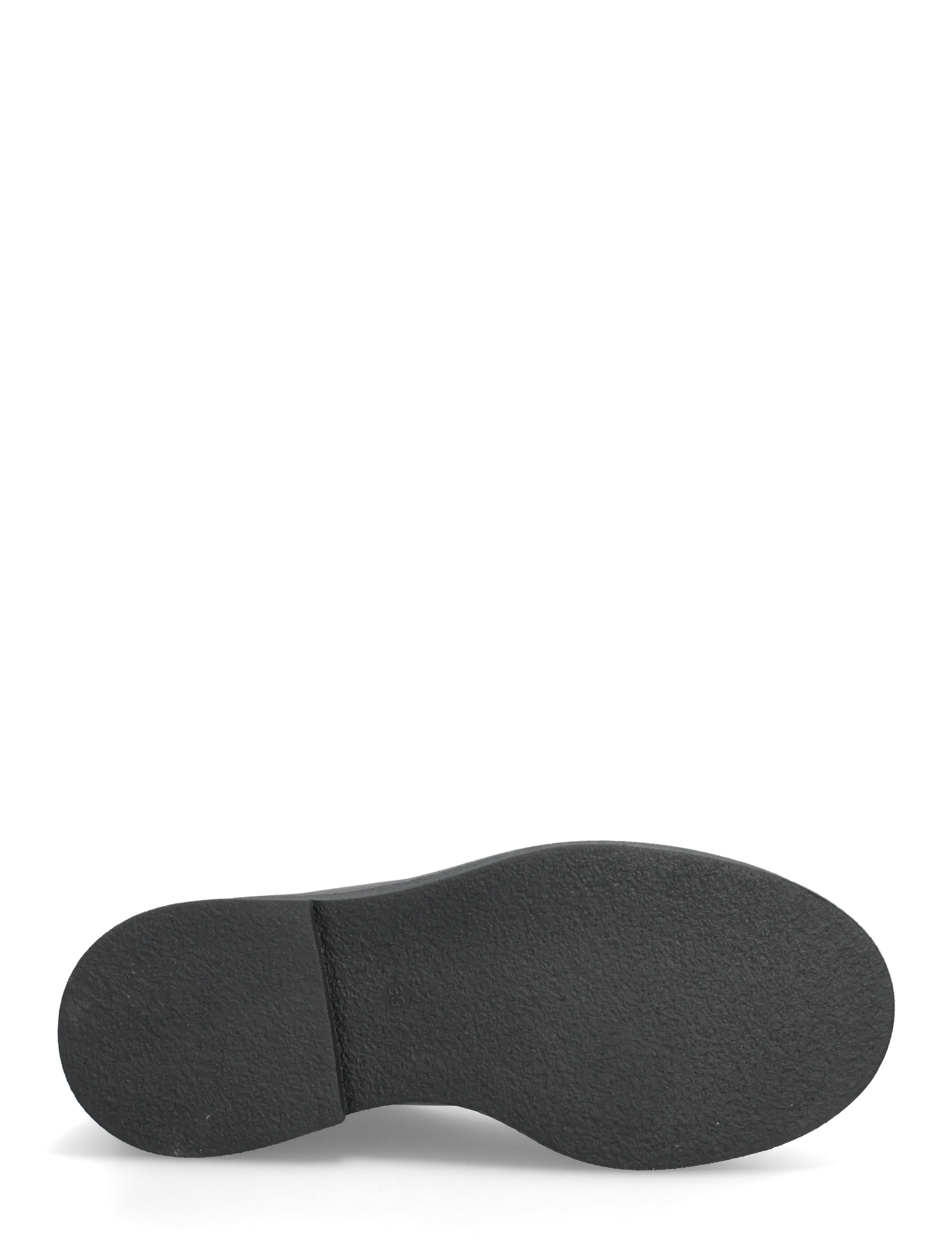 Anonymous Copenhagen - Chez flat platform - paeltega jalanõud - soft calf & sole dark taupe & black - 4