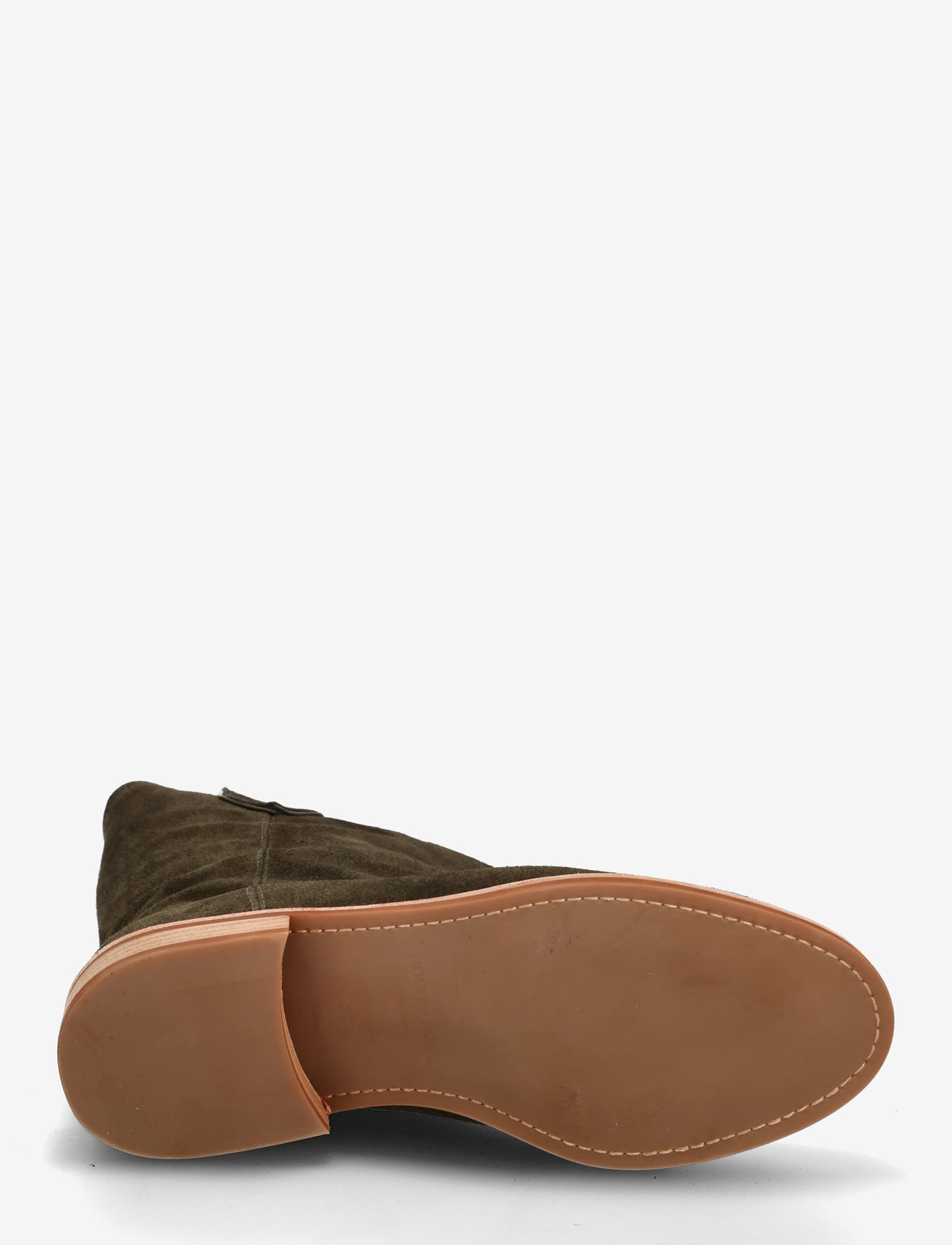 Anonymous Copenhagen - Claudia - flade ankelstøvler - calf suede moss green - 4