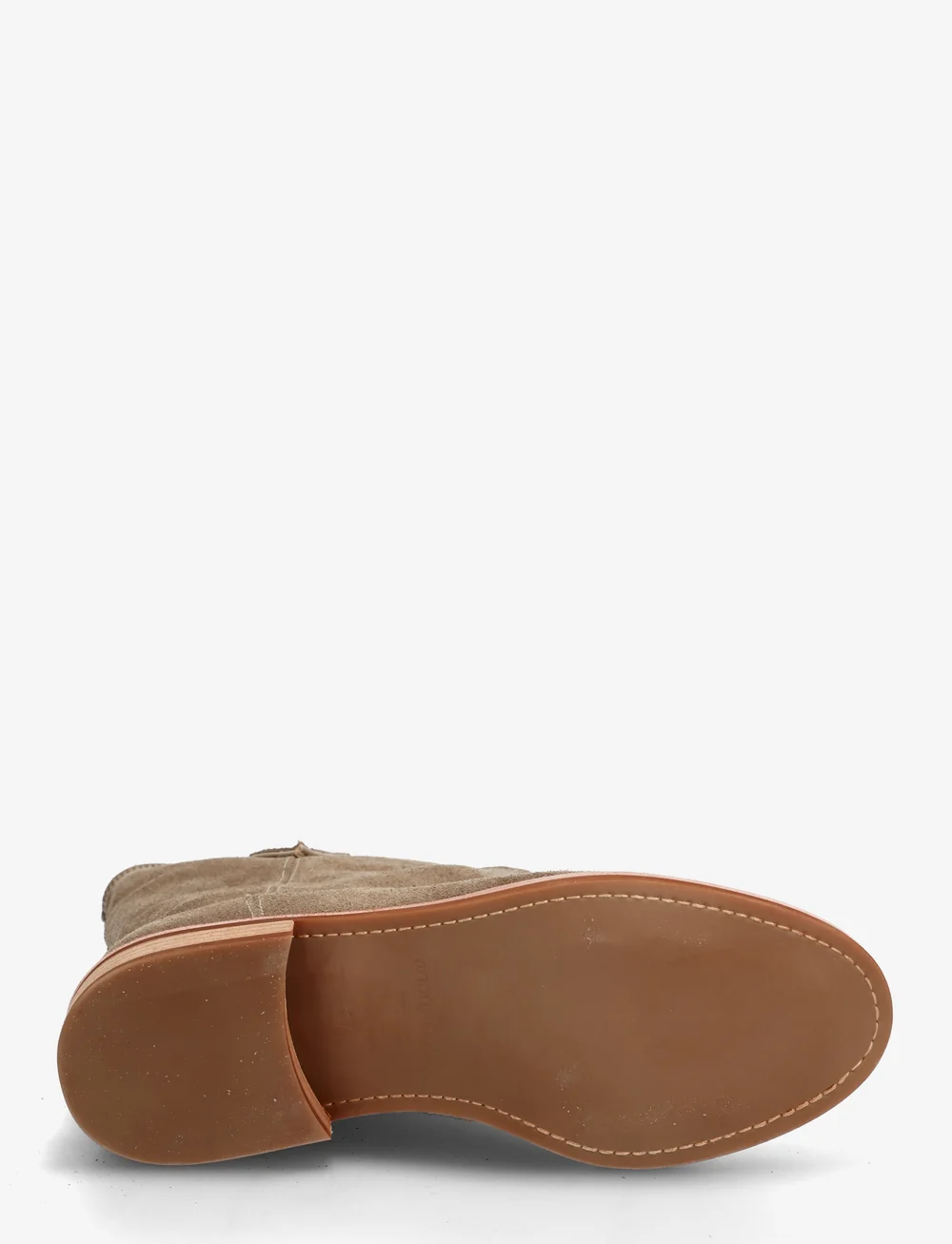 Anonymous Copenhagen - Claudia - platta ankelboots - calf suede mushroom - 4