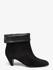 Anonymous Copenhagen - Eden 50 stiletto - high heel - calf suede & shiny lamb black - 1