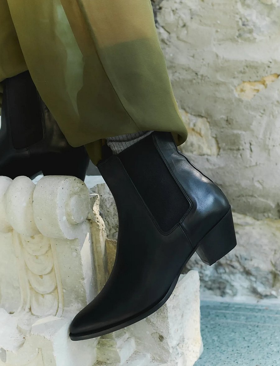 Anonymous Copenhagen - Faith - chelsea boots - soft calf black - 0