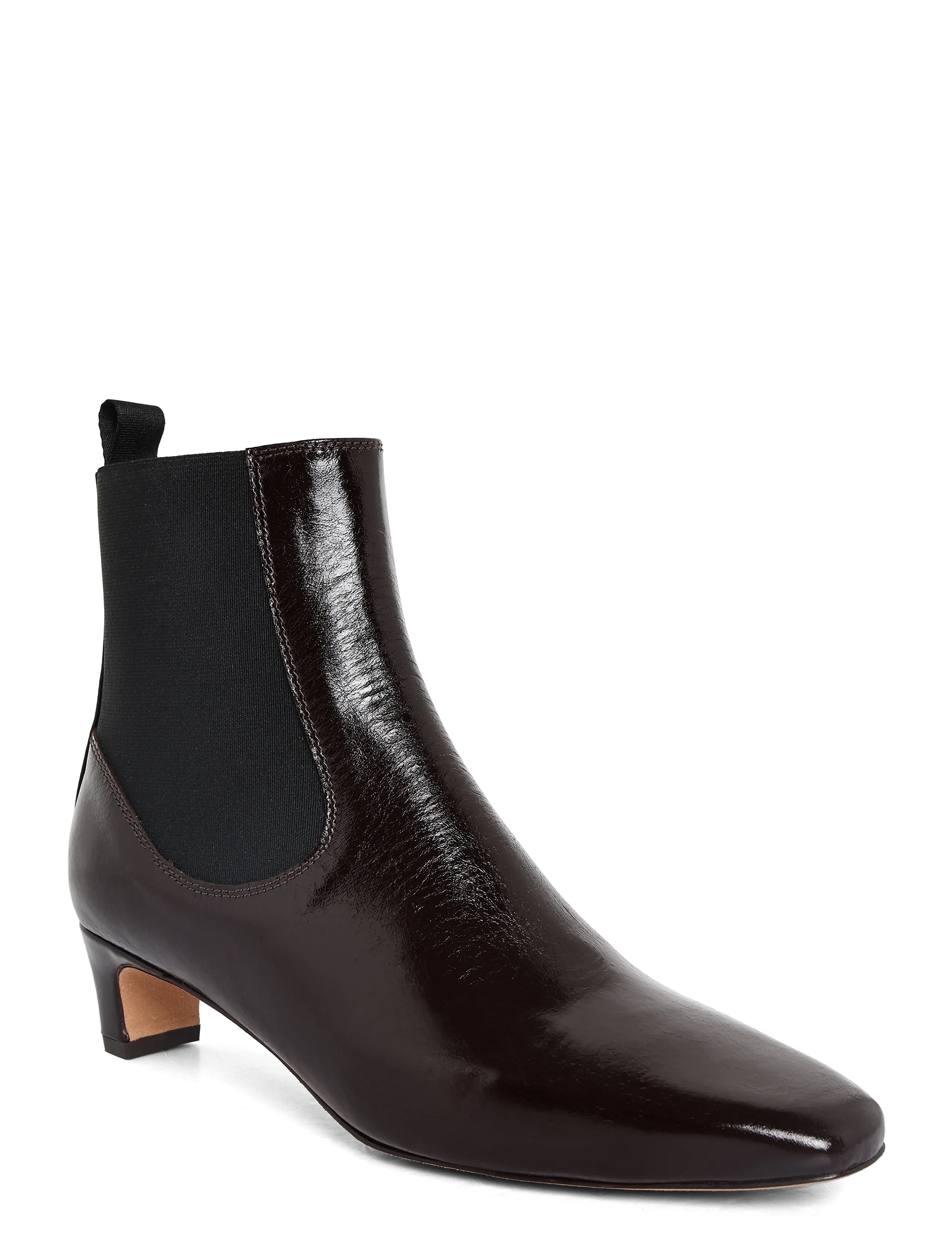 CRINKLED SOFT CALF ESPRESSO BROWN