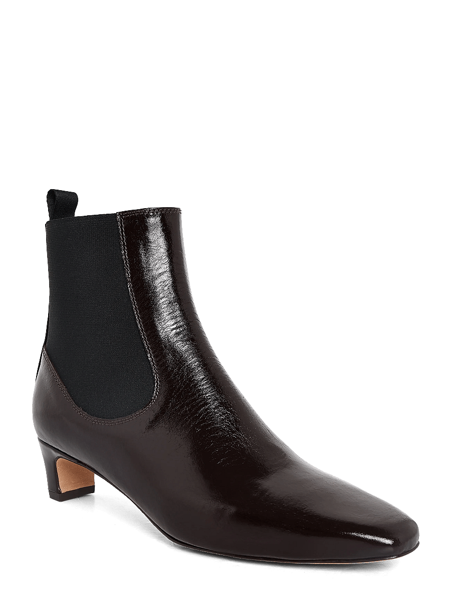 Anonymous Copenhagen - Gaby 40 - stövletter - crinkled soft calf espresso brown - 0