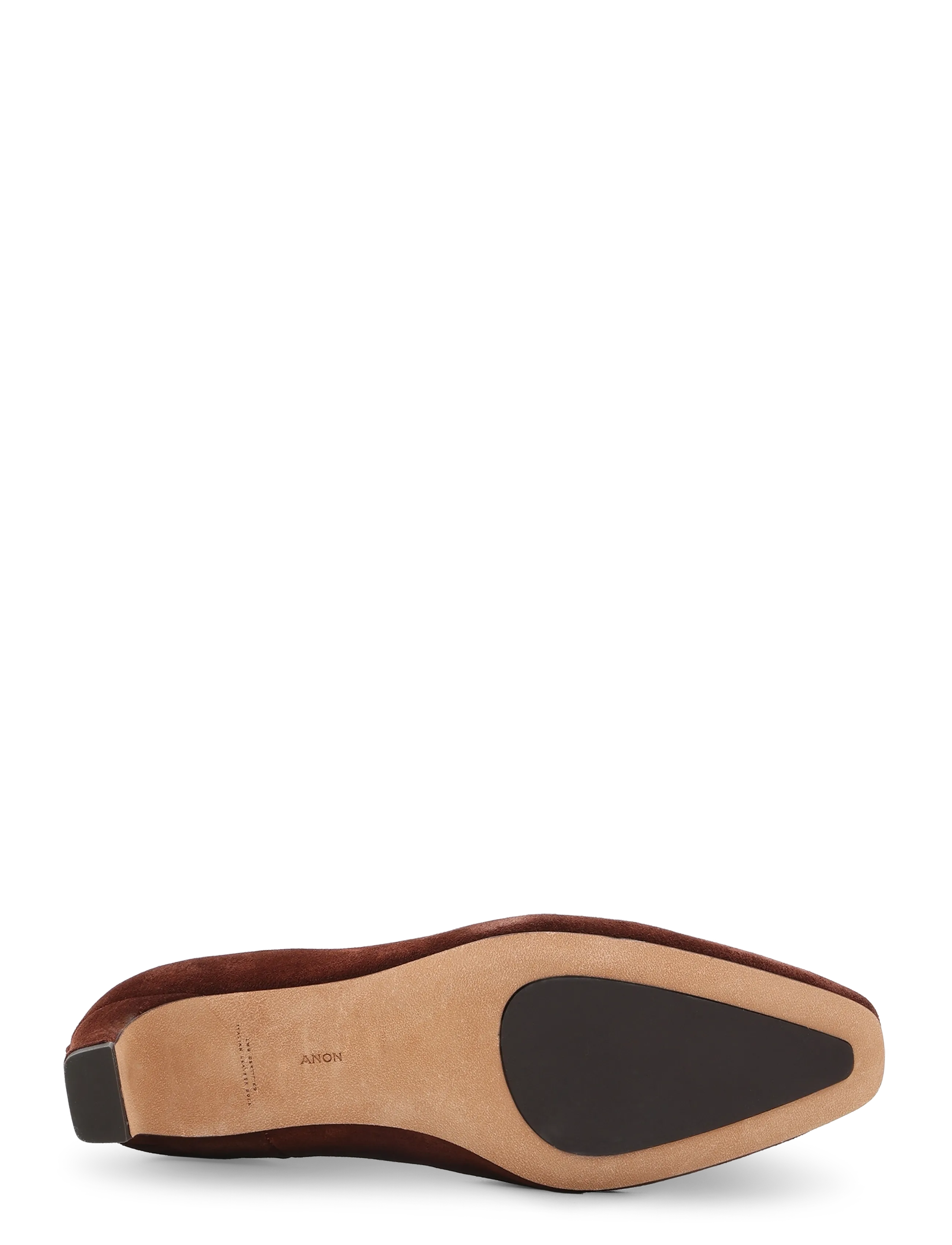 Anonymous Copenhagen - Gaby 40 - kontsaga poolsaapad - calf suede chocolate - 4