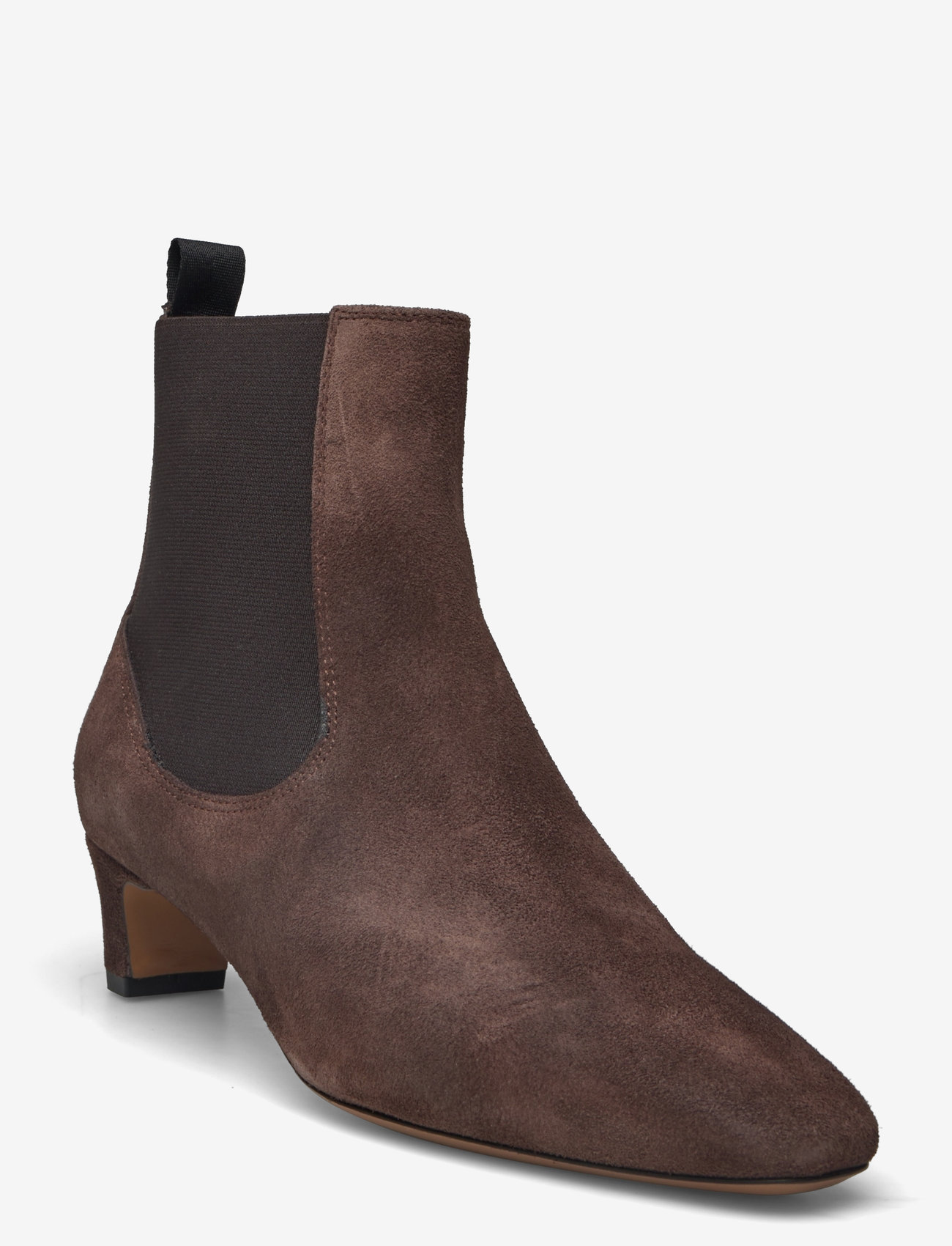 Anonymous Copenhagen - Gaby 40 - heeled ankle boots - calf suede coffee brown - 0