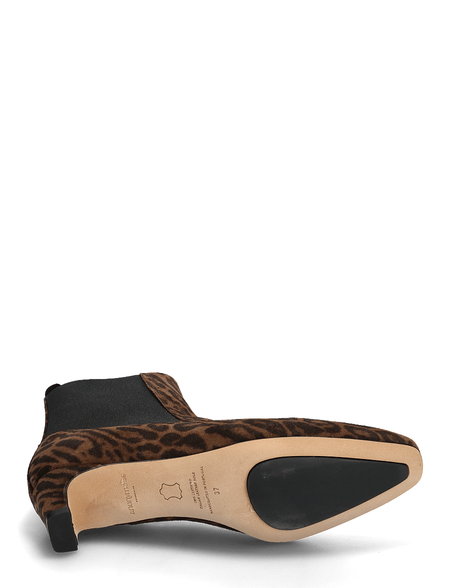Anonymous Copenhagen - Gaby 40 - stiefeletten mit absatz - calf suede print jaguar - 4