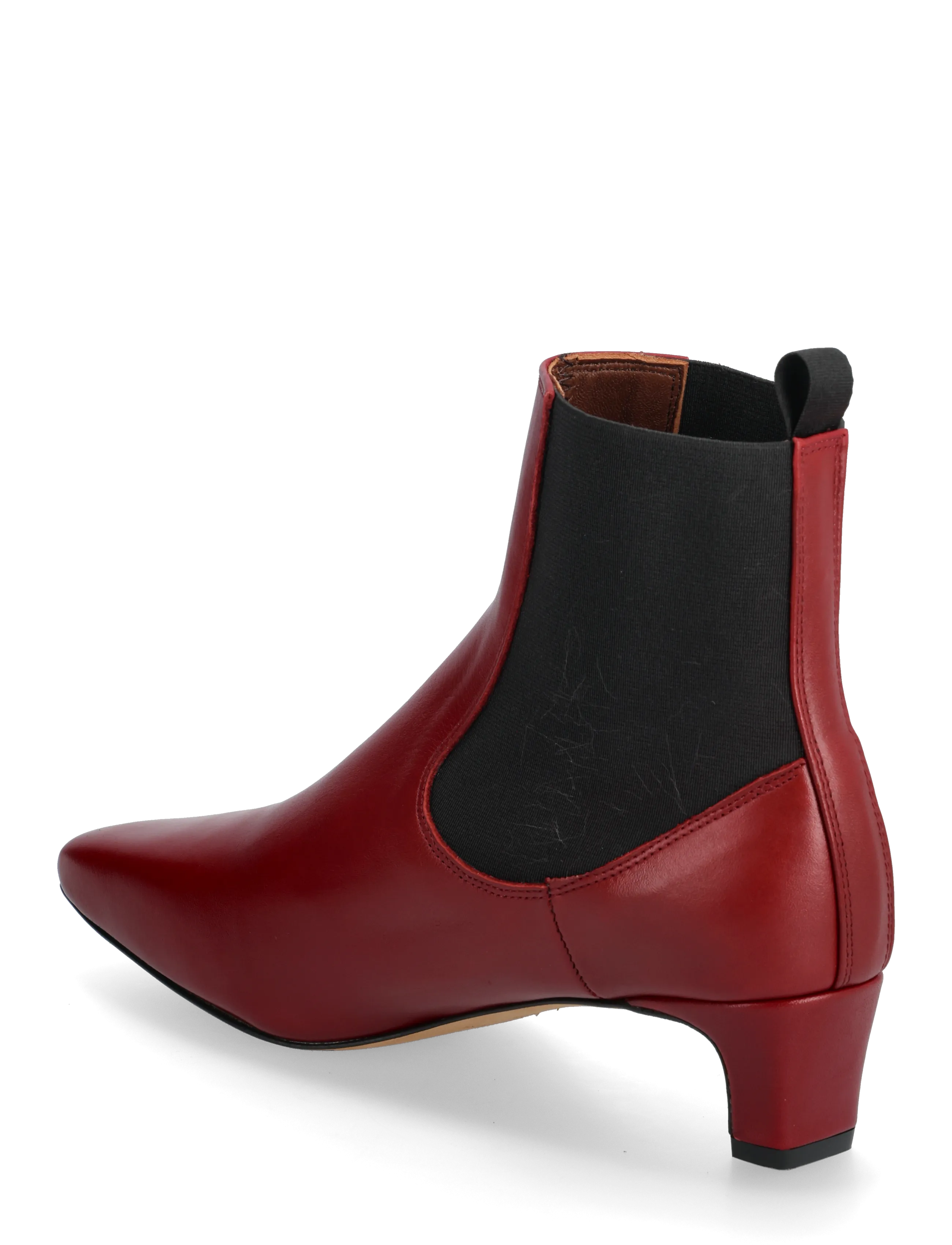 Anonymous Copenhagen - Gaby 40 - høj hæl - soft calf pomegranate - 3
