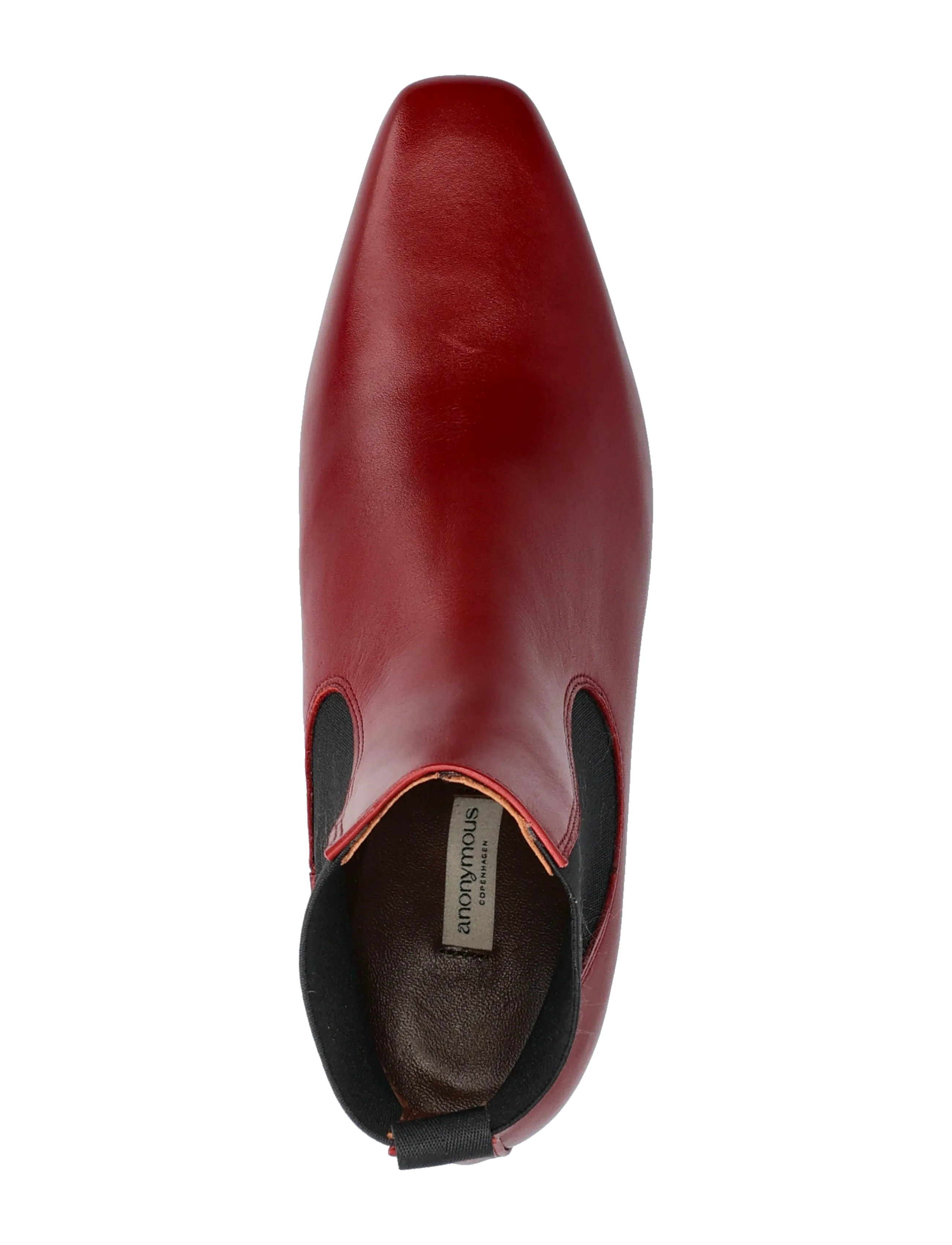 Anonymous Copenhagen - Gaby 40 - høj hæl - soft calf pomegranate - 4