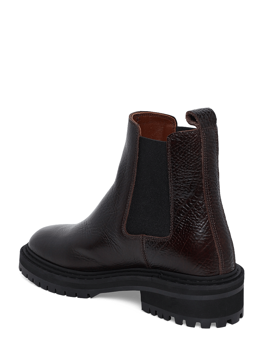 Anonymous Copenhagen - Haily low cut - chelsea boots - natural heavy grain cow chocolate - 1