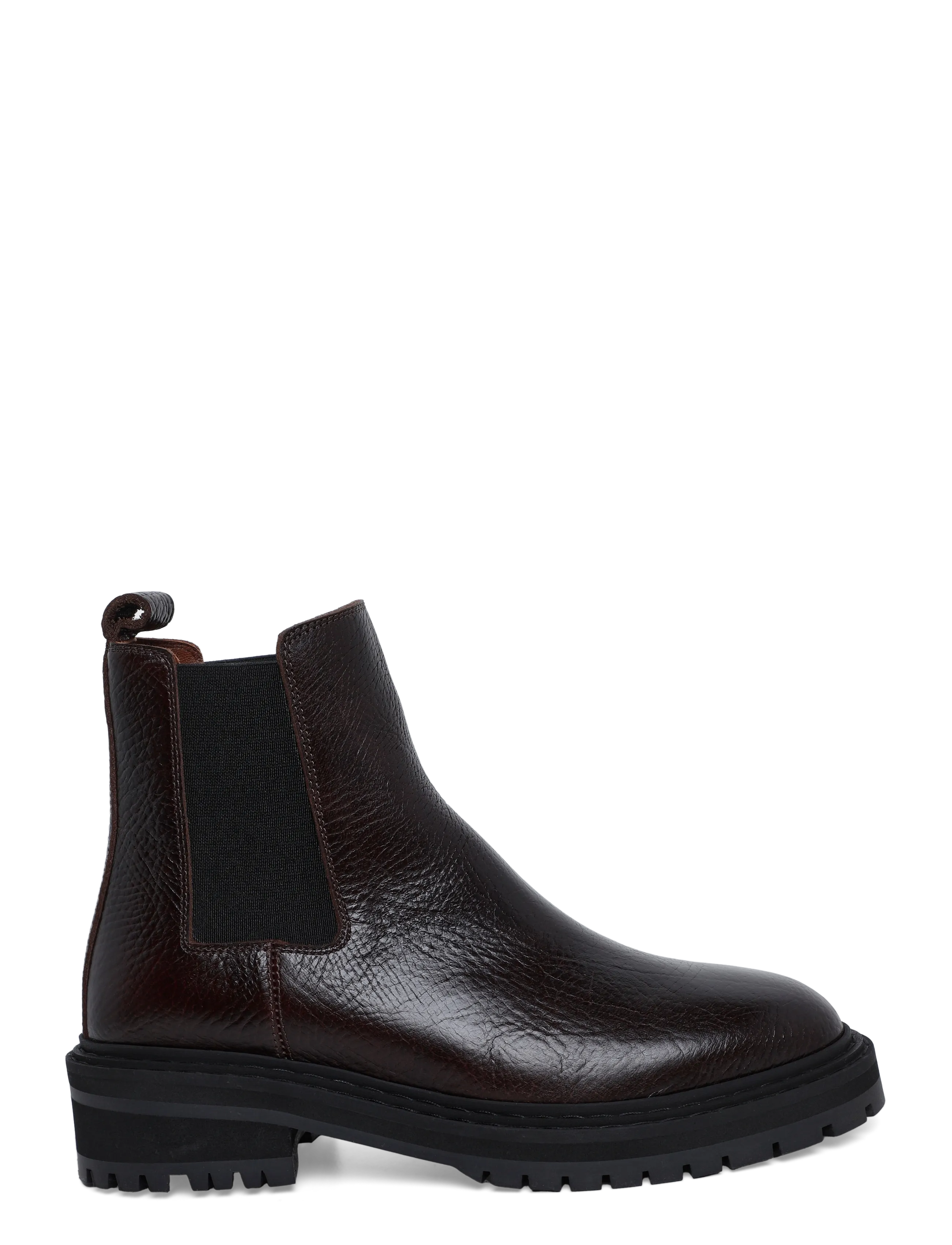 Anonymous Copenhagen - Haily low cut - chelsea boots - natural heavy grain cow chocolate - 2
