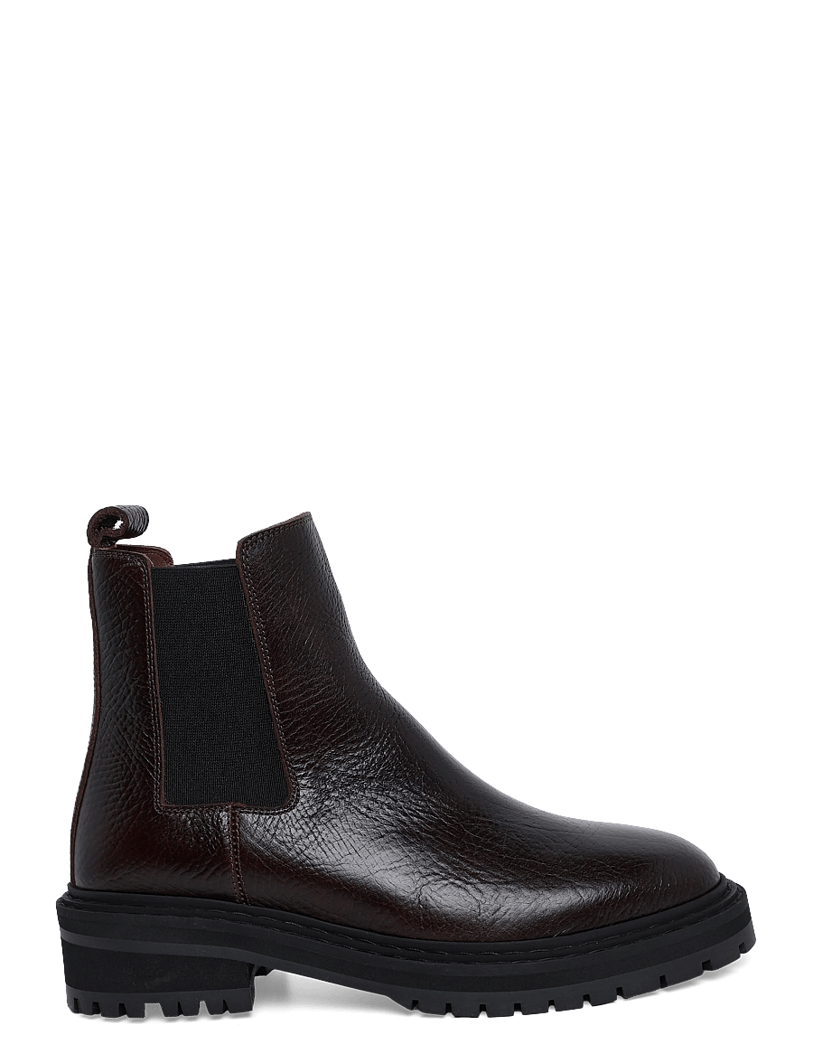 Anonymous Copenhagen - Haily low cut - chelsea boots - natural heavy grain cow chocolate - 2
